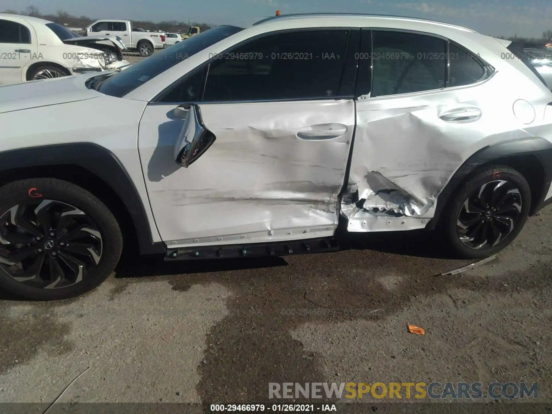 6 Photograph of a damaged car JTHP9JBH4L2028131 LEXUS UX 2020