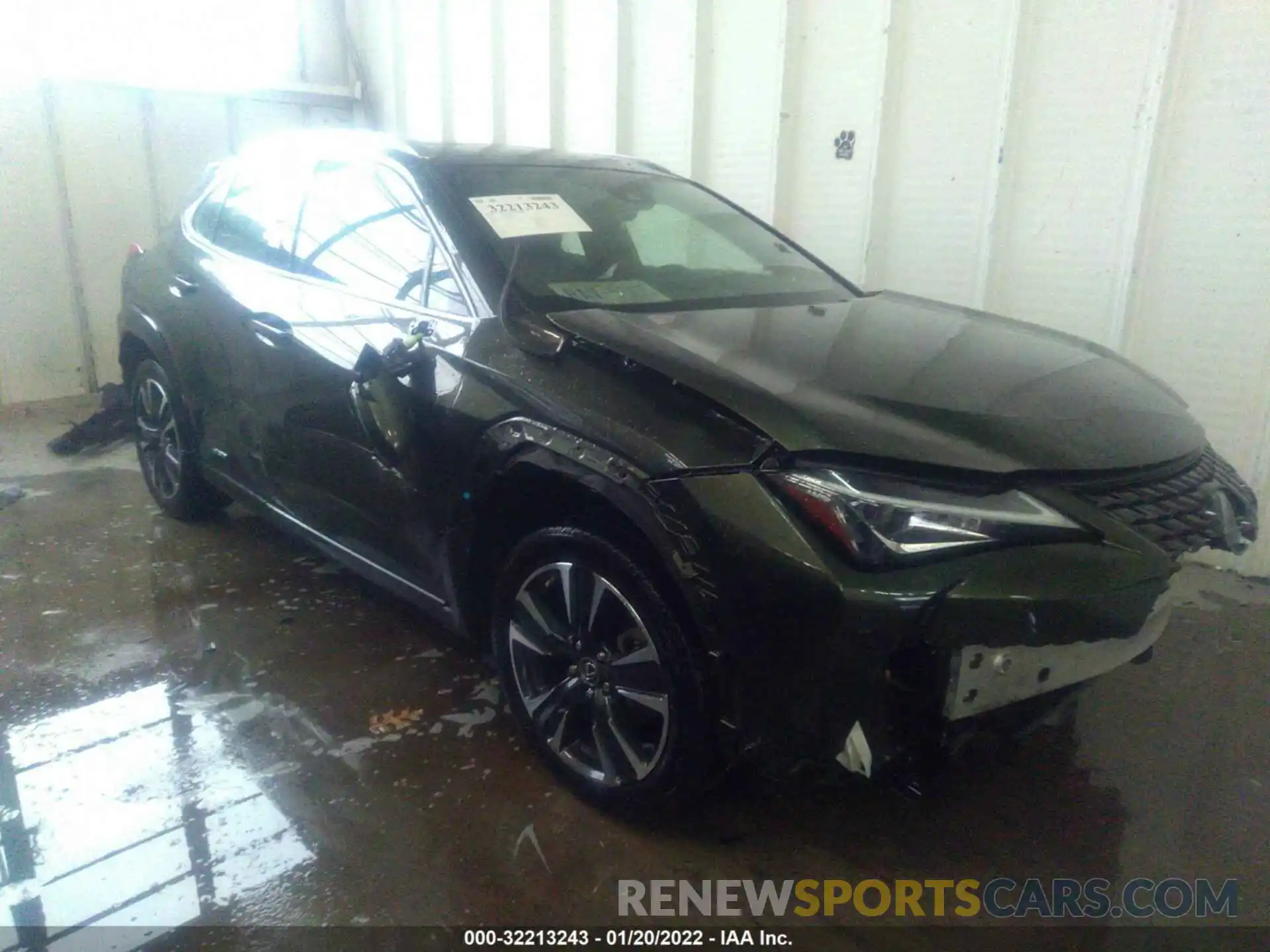 1 Photograph of a damaged car JTHP9JBH4L2029361 LEXUS UX 2020