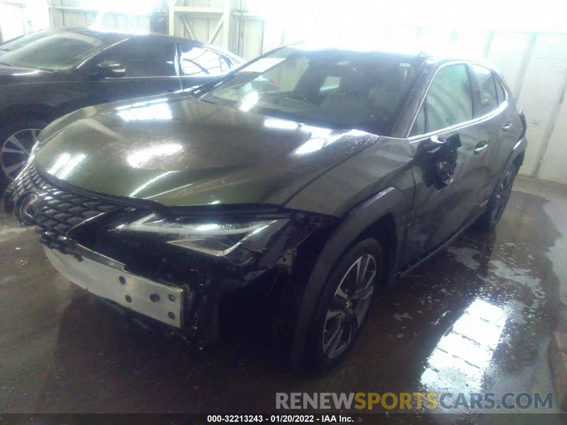 2 Фотография поврежденного автомобиля JTHP9JBH4L2029361 LEXUS UX 2020