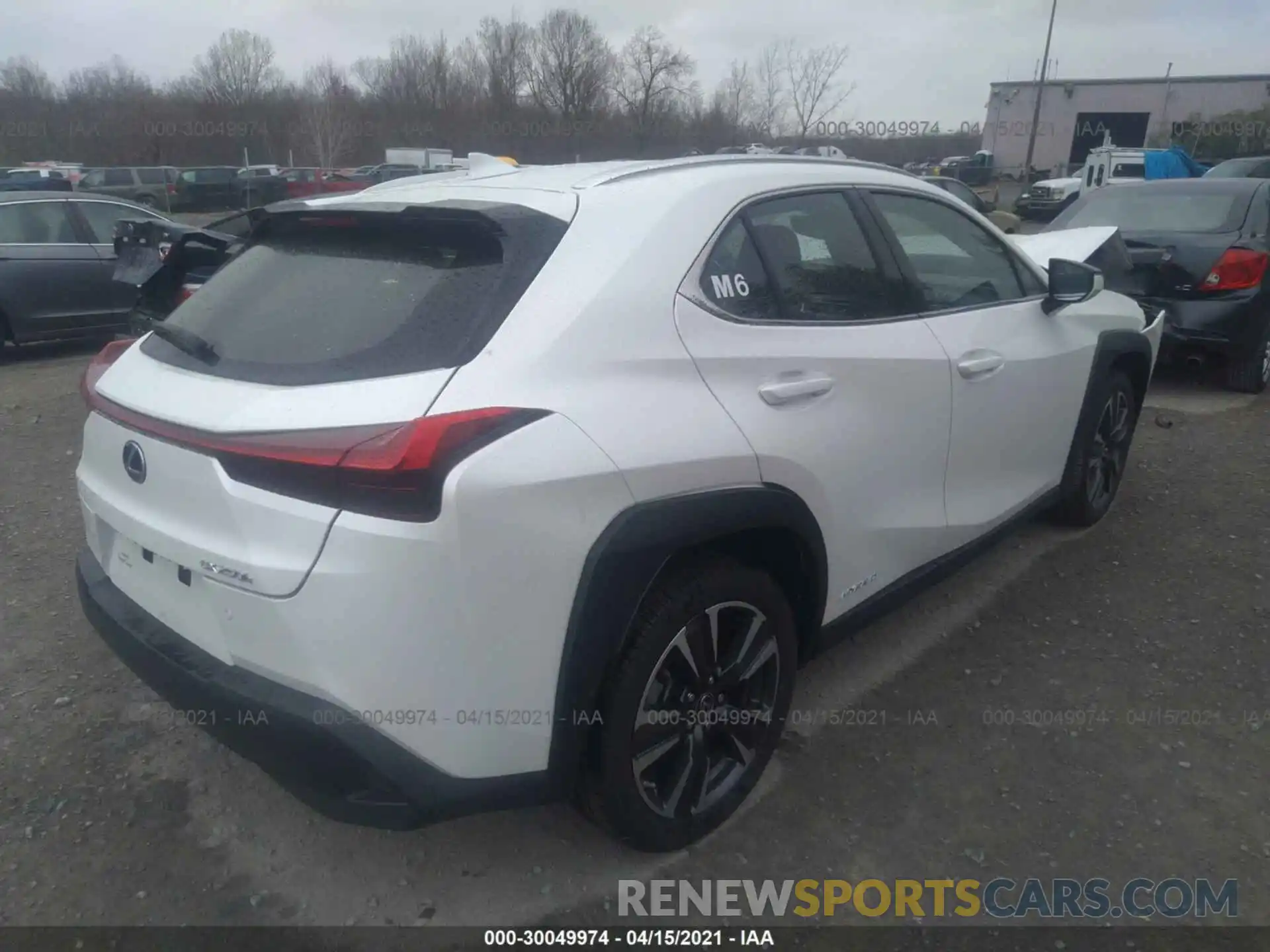 4 Photograph of a damaged car JTHP9JBH4L2030719 LEXUS UX 2020