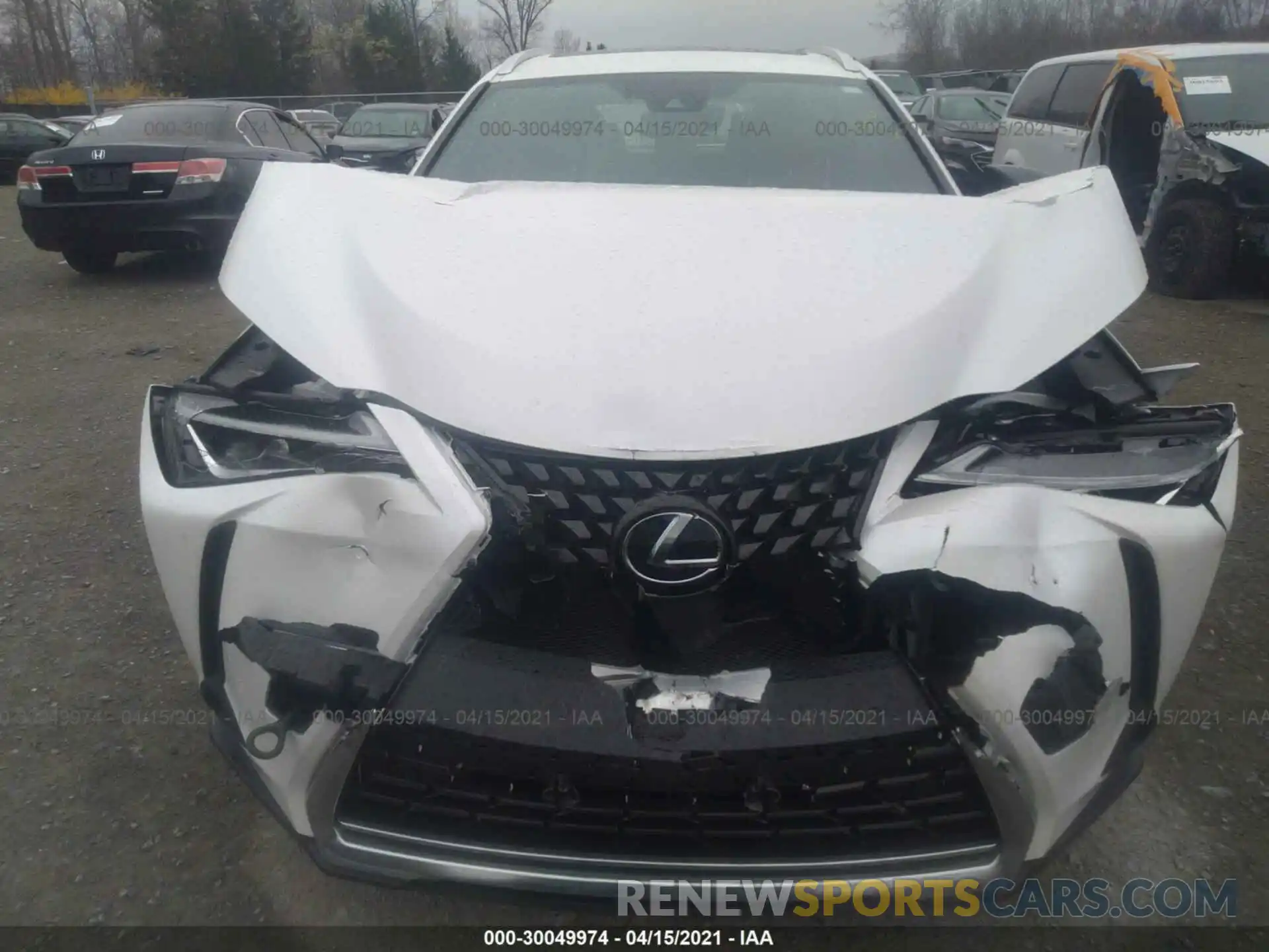 6 Photograph of a damaged car JTHP9JBH4L2030719 LEXUS UX 2020