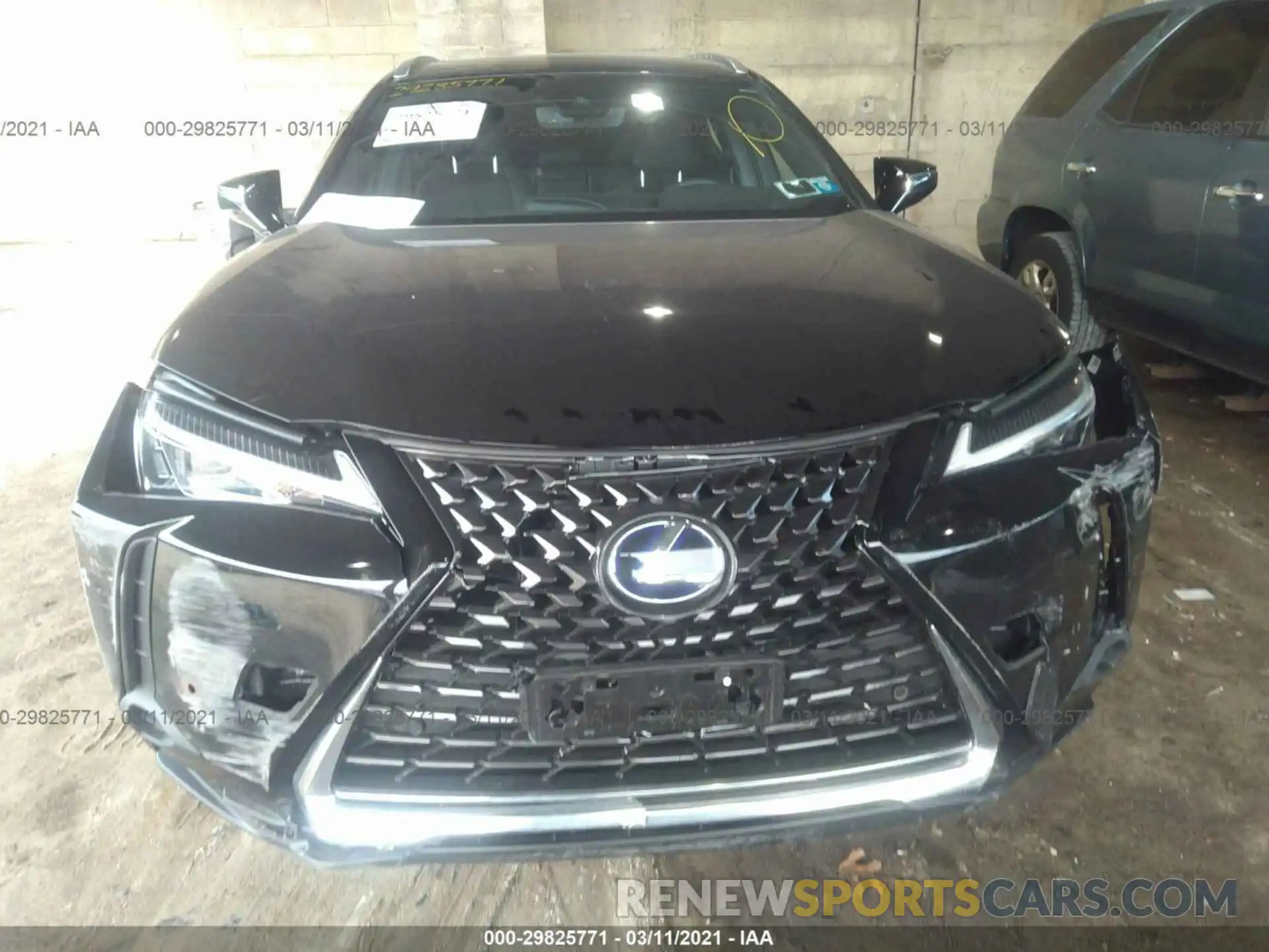 12 Фотография поврежденного автомобиля JTHP9JBH4L2032728 LEXUS UX 2020