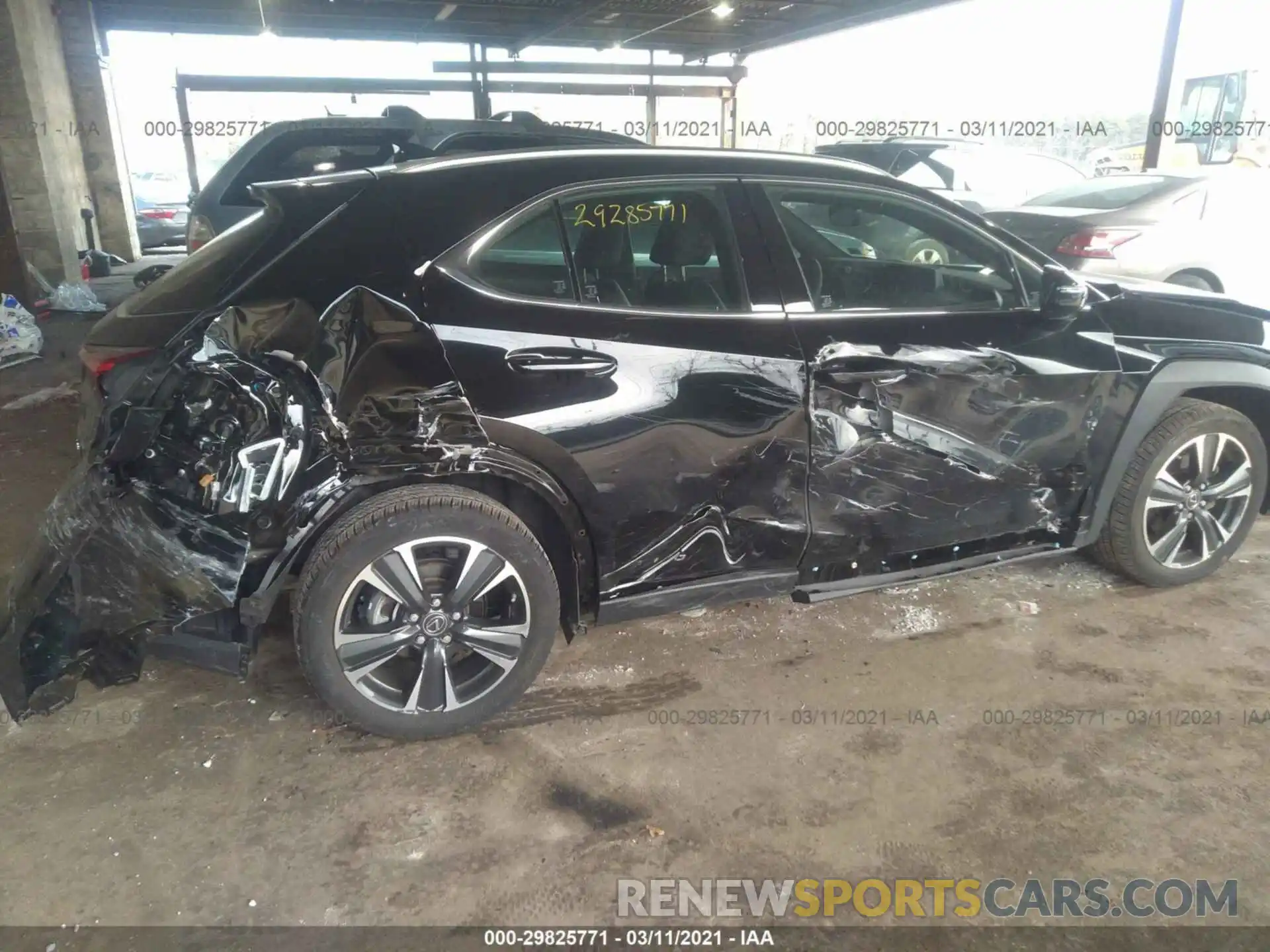 6 Photograph of a damaged car JTHP9JBH4L2032728 LEXUS UX 2020