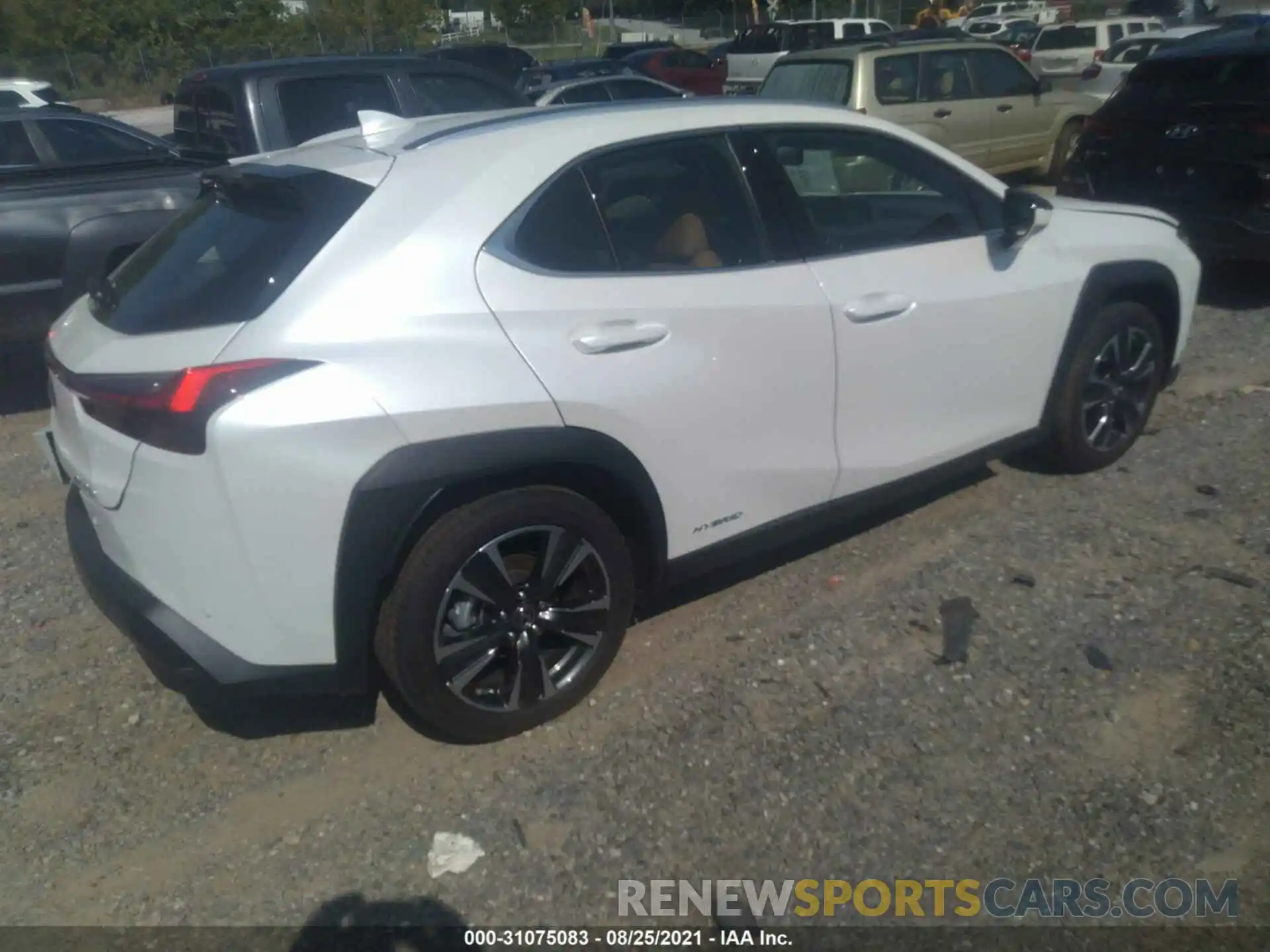 4 Photograph of a damaged car JTHP9JBH6L2033640 LEXUS UX 2020