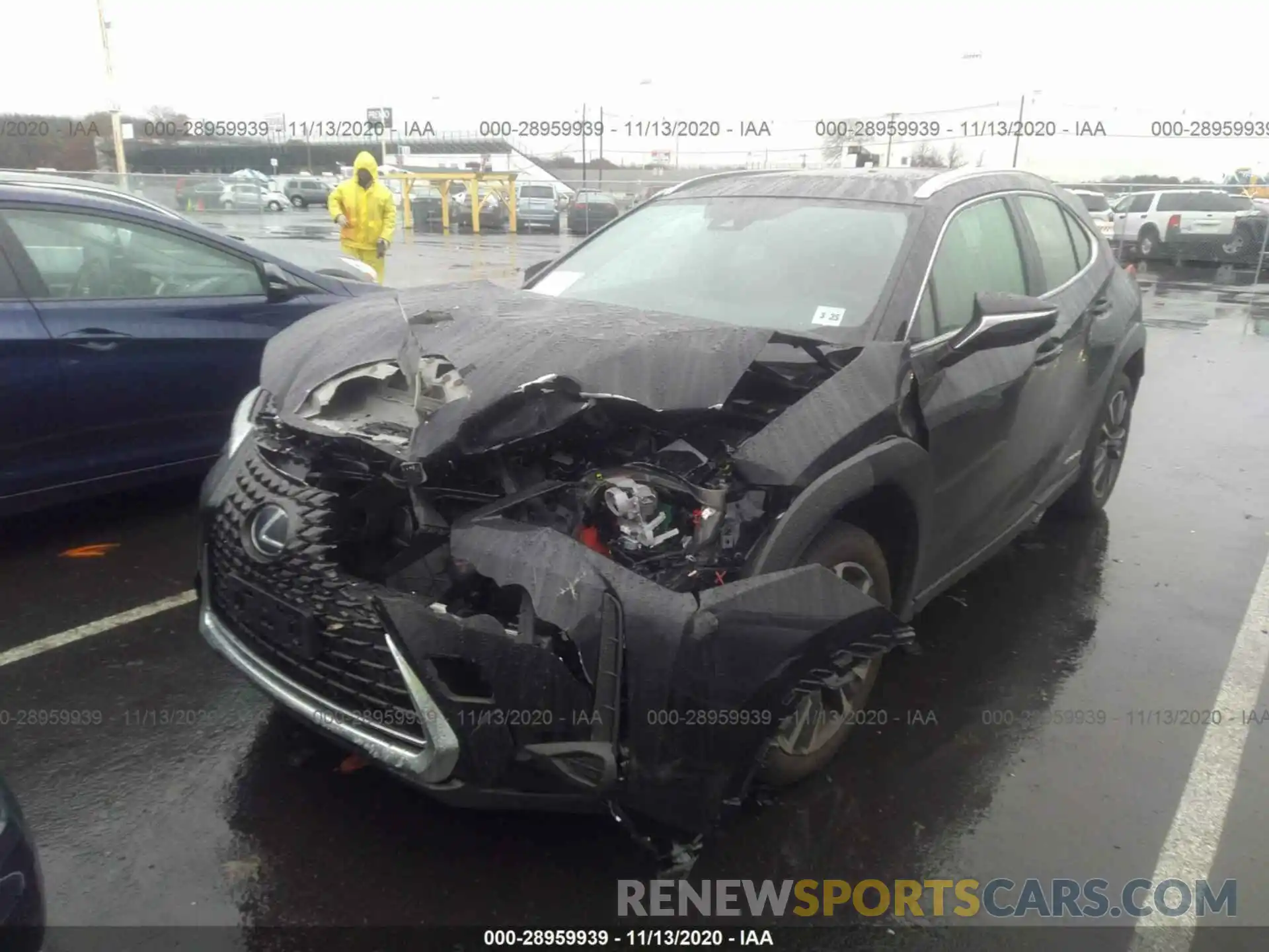 2 Photograph of a damaged car JTHP9JBH7L2022663 LEXUS UX 2020