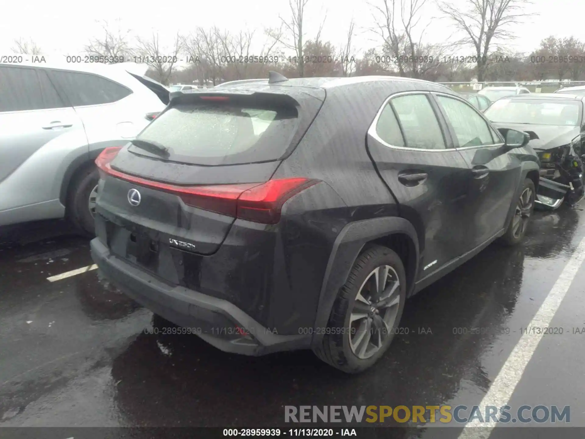 4 Photograph of a damaged car JTHP9JBH7L2022663 LEXUS UX 2020