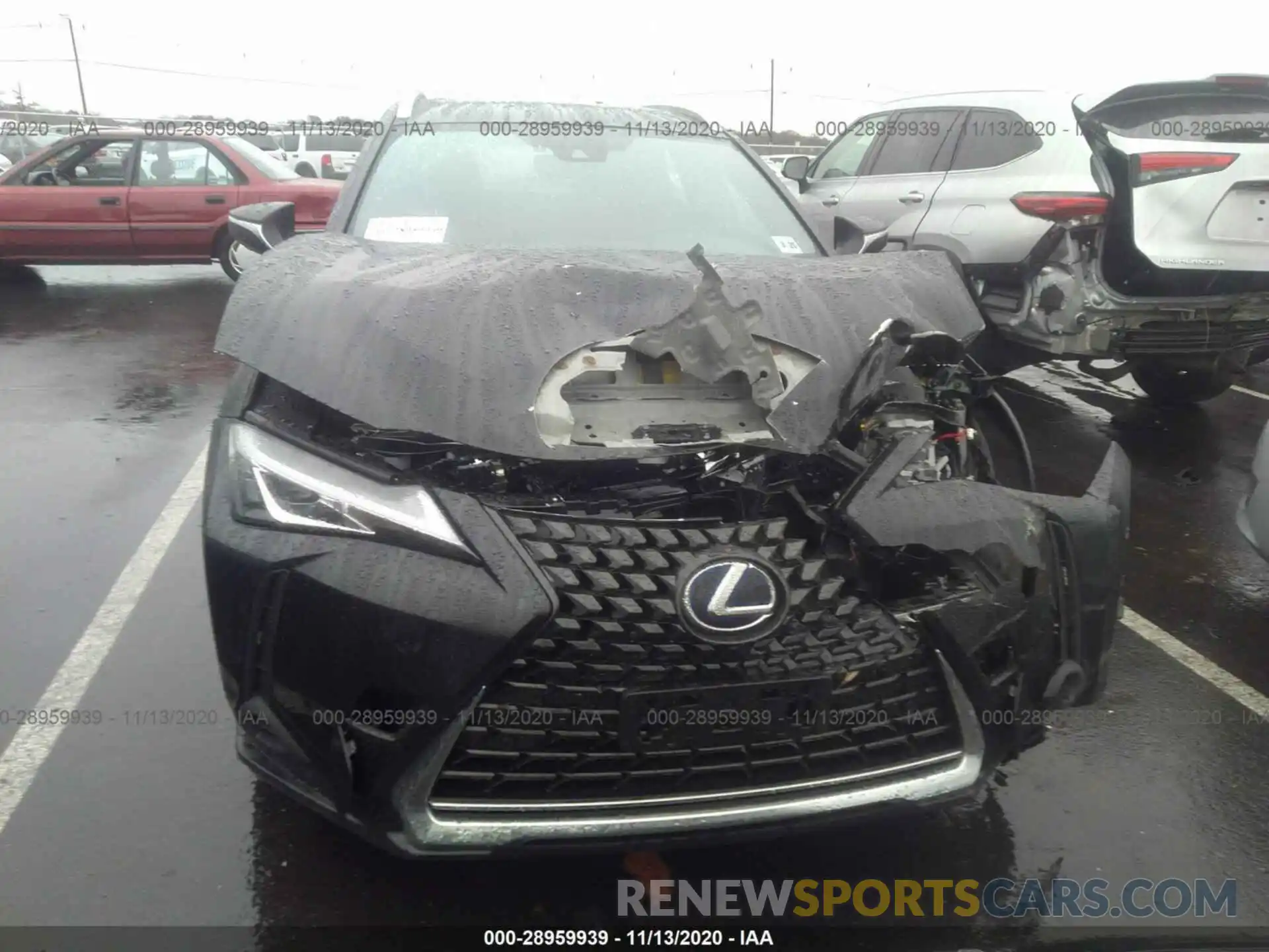 6 Photograph of a damaged car JTHP9JBH7L2022663 LEXUS UX 2020