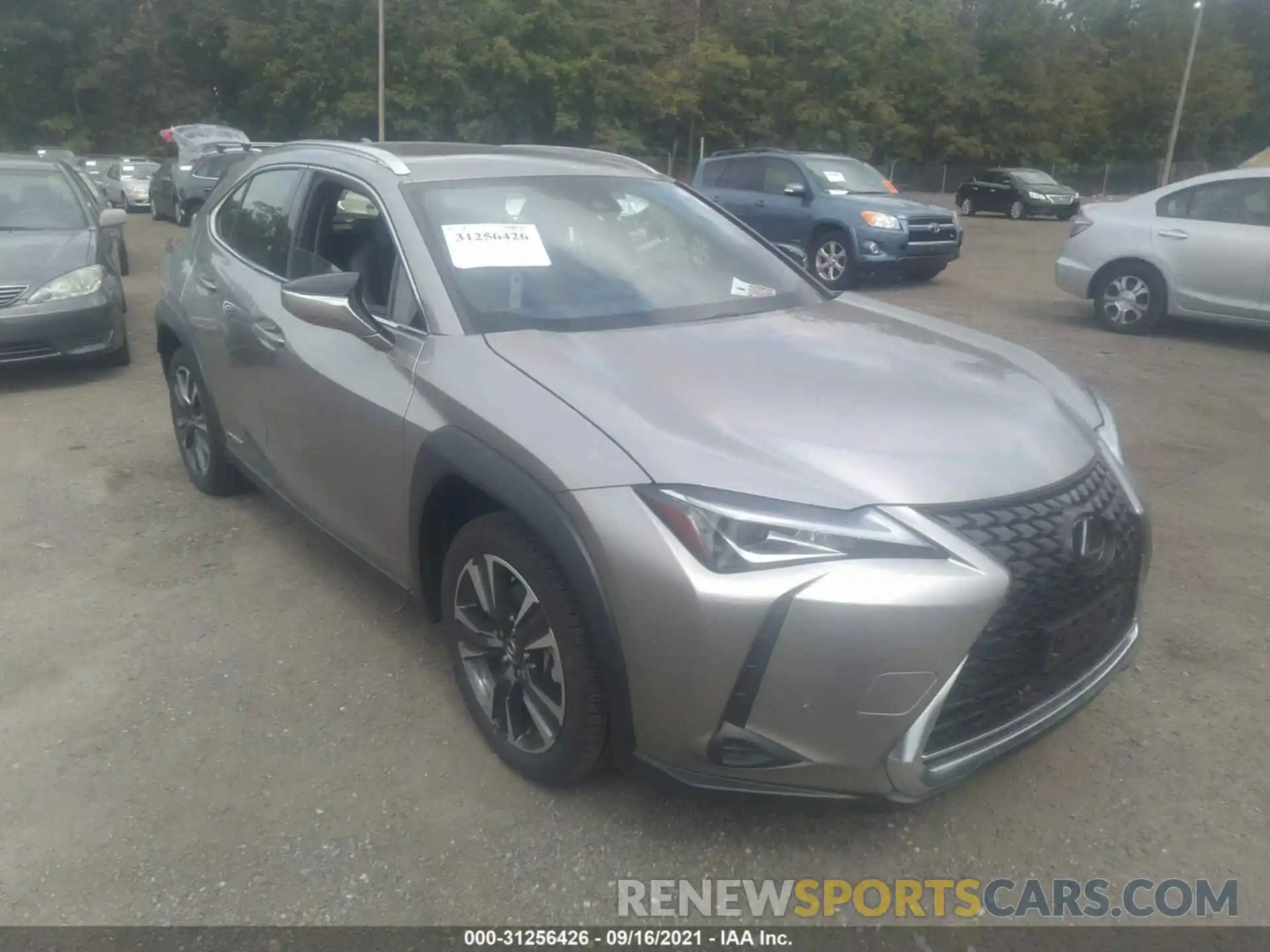 1 Photograph of a damaged car JTHP9JBH7L2028284 LEXUS UX 2020