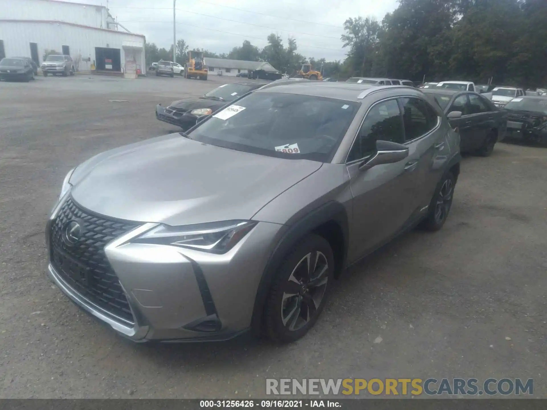 2 Фотография поврежденного автомобиля JTHP9JBH7L2028284 LEXUS UX 2020