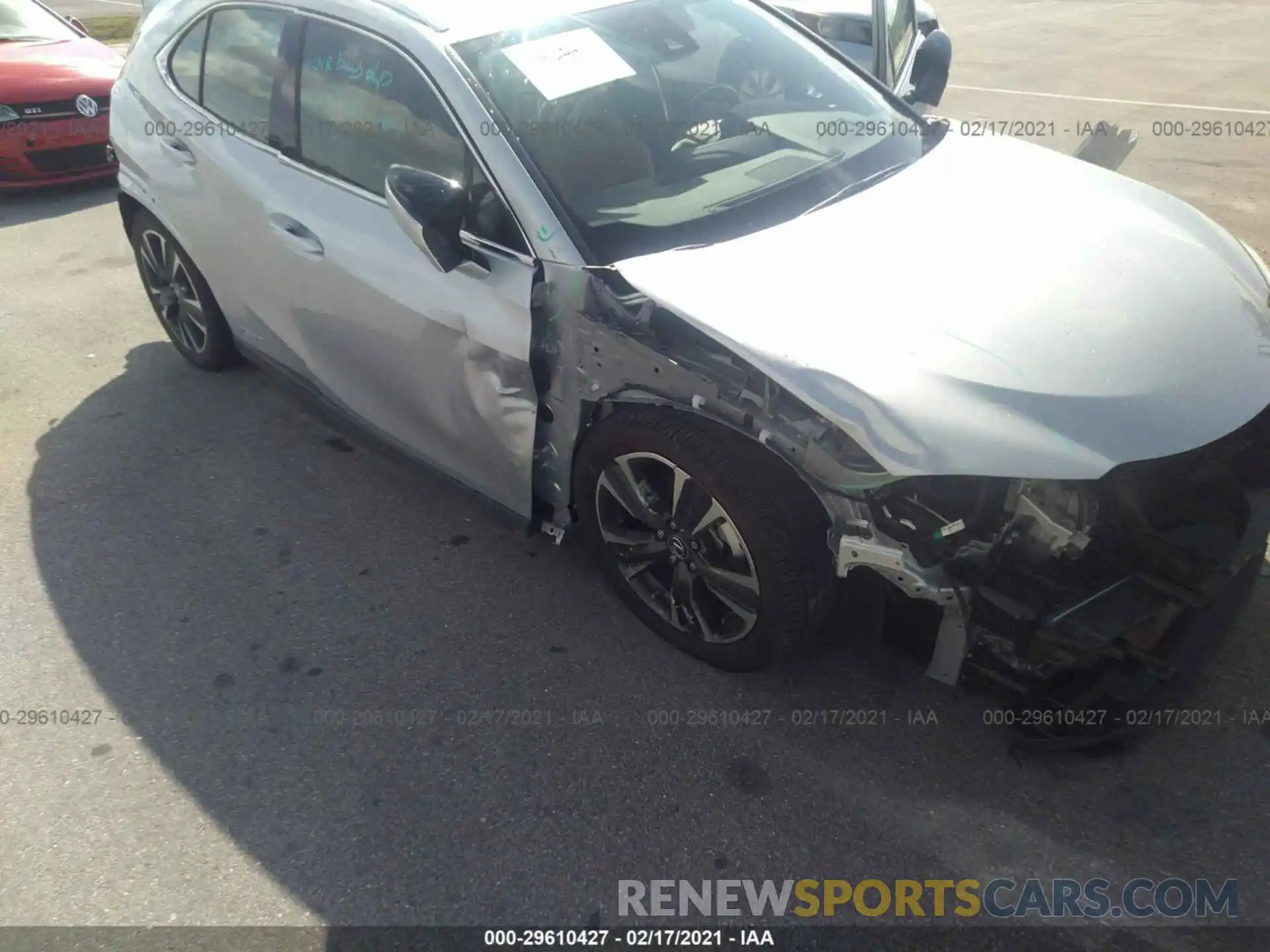 6 Photograph of a damaged car JTHP9JBH7L2032559 LEXUS UX 2020