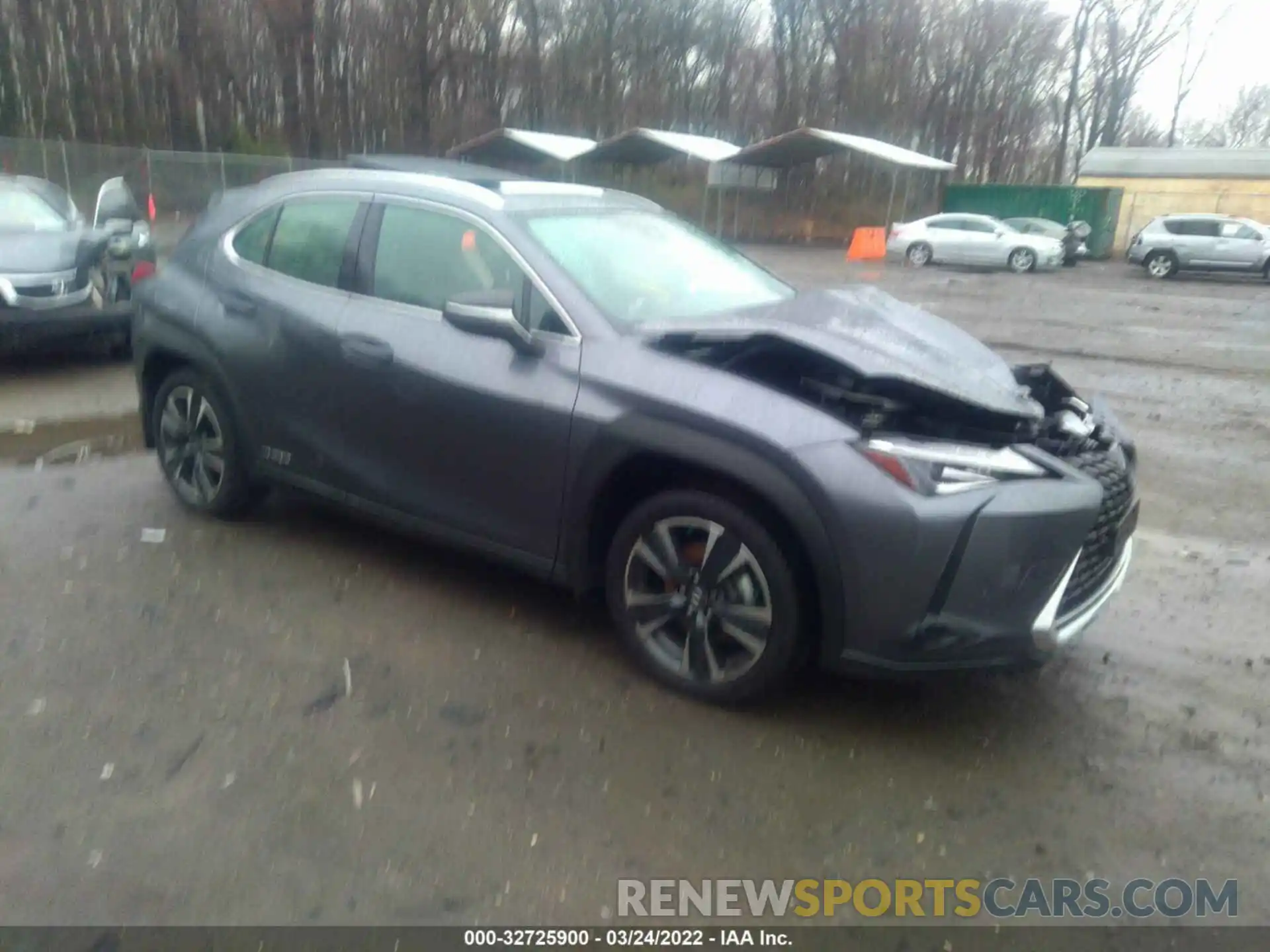 1 Photograph of a damaged car JTHP9JBH7L2036854 LEXUS UX 2020