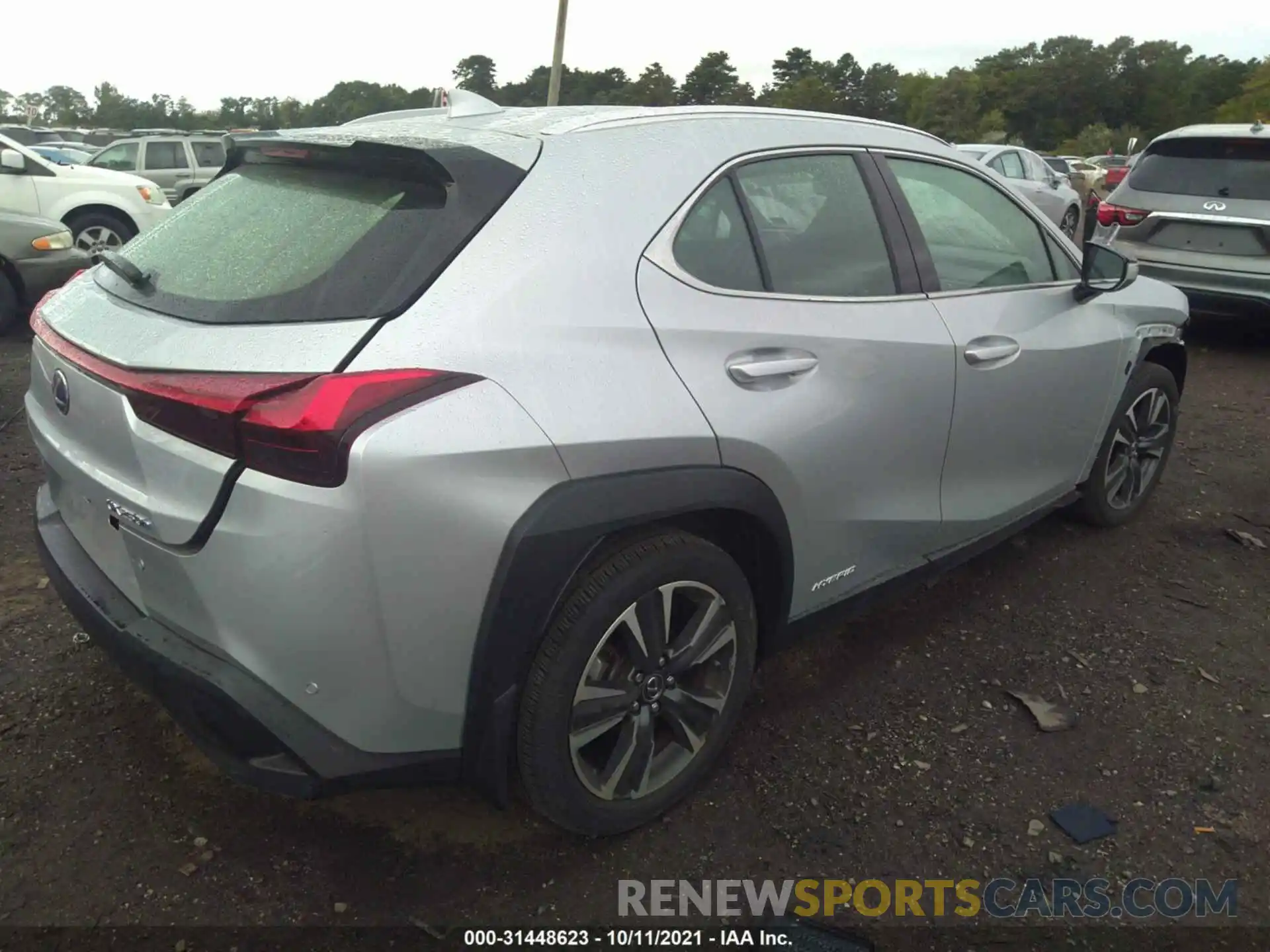 4 Photograph of a damaged car JTHP9JBHXL2022155 LEXUS UX 2020