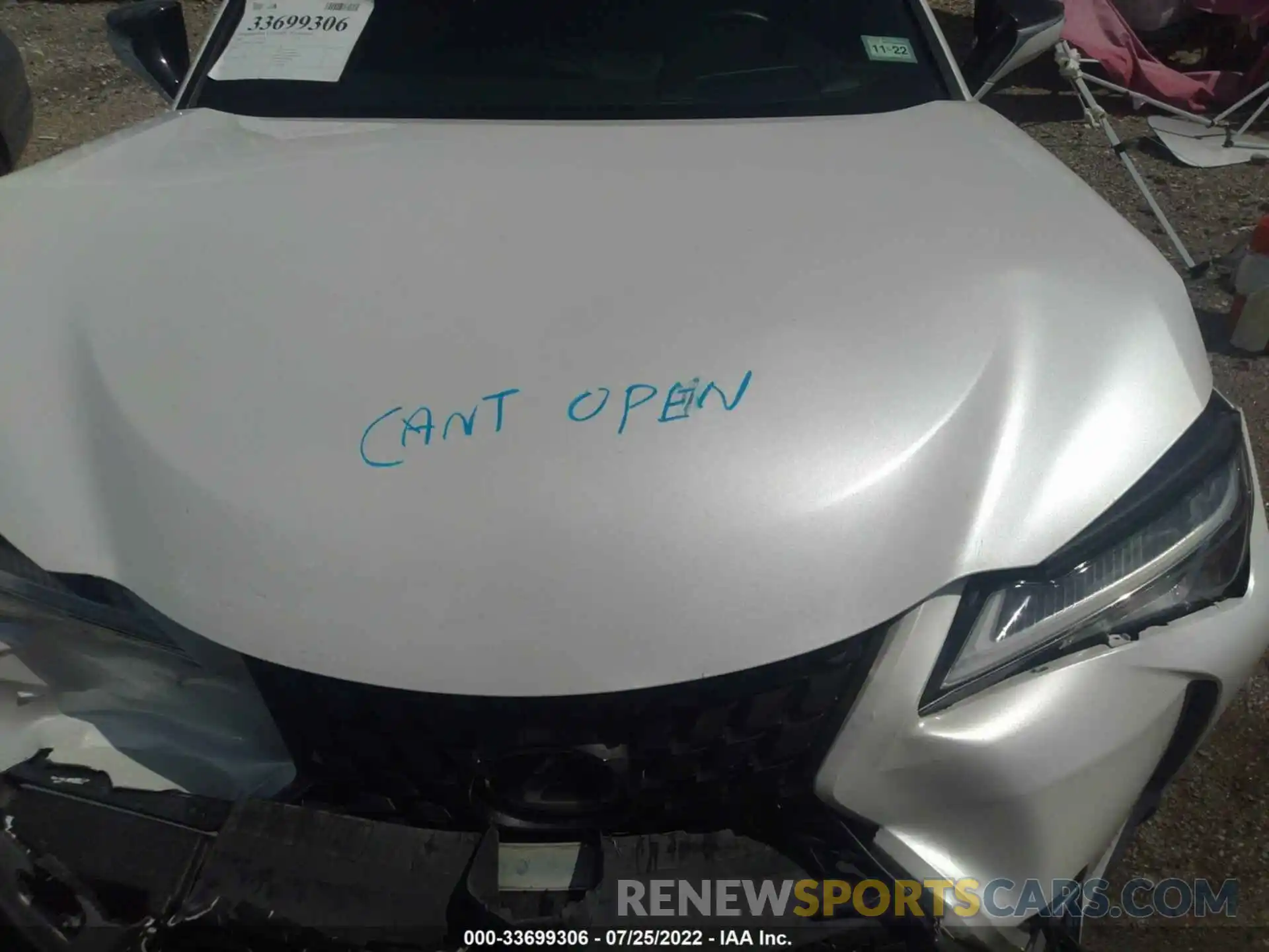 10 Photograph of a damaged car JTHP9JBHXL2036816 LEXUS UX 2020