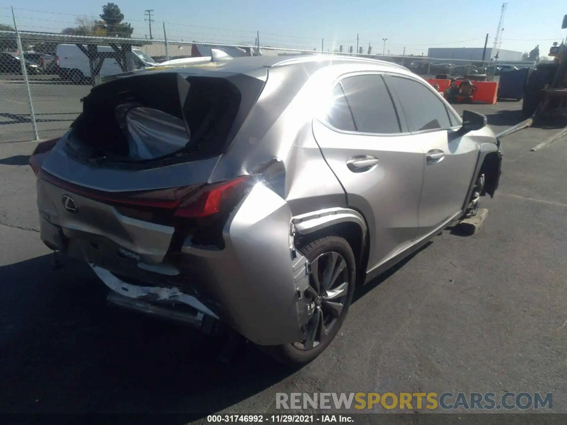 4 Photograph of a damaged car JTHR3JBH2L2022550 LEXUS UX 2020