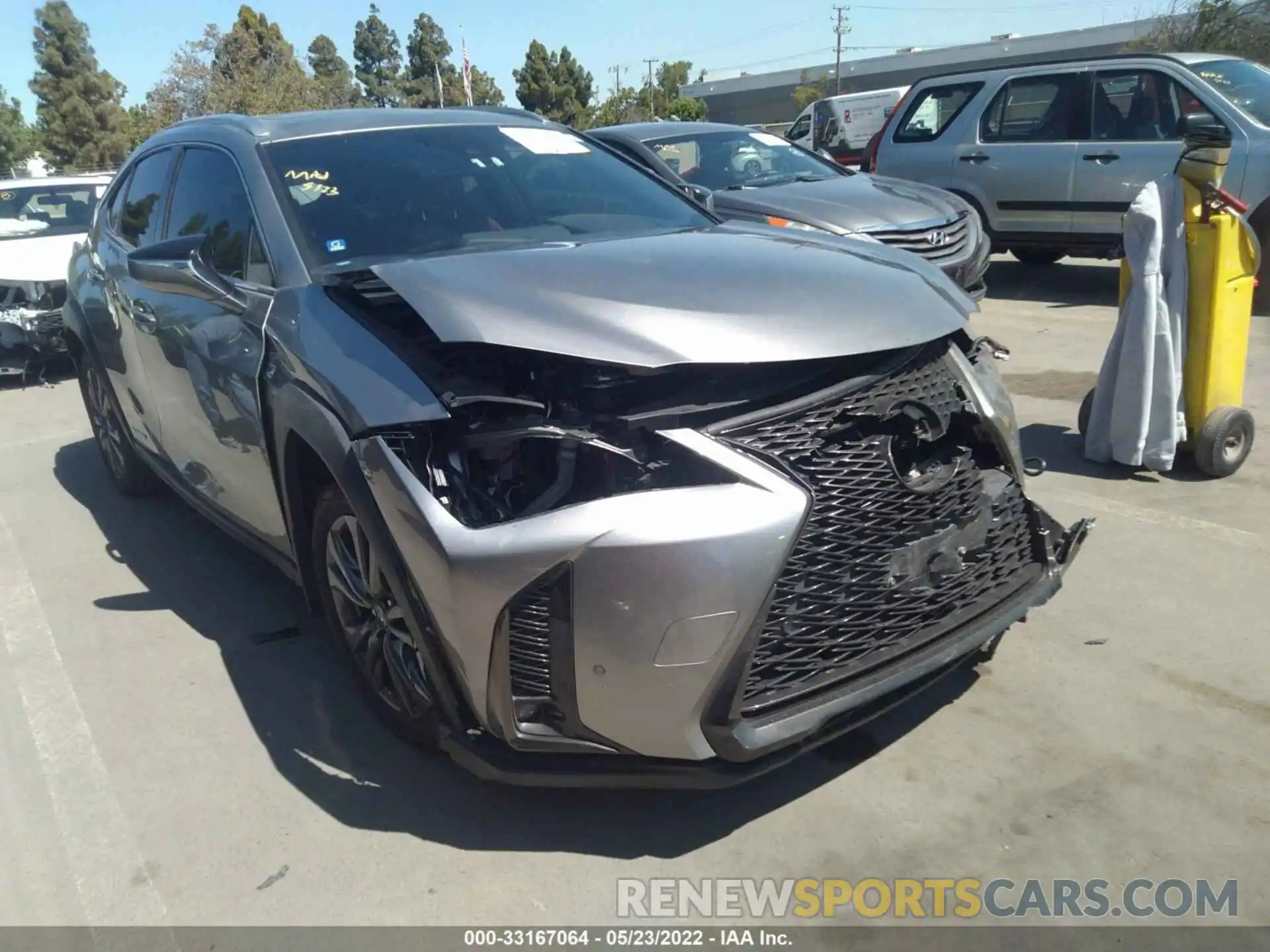 1 Photograph of a damaged car JTHR9JBH0L2020908 LEXUS UX 2020