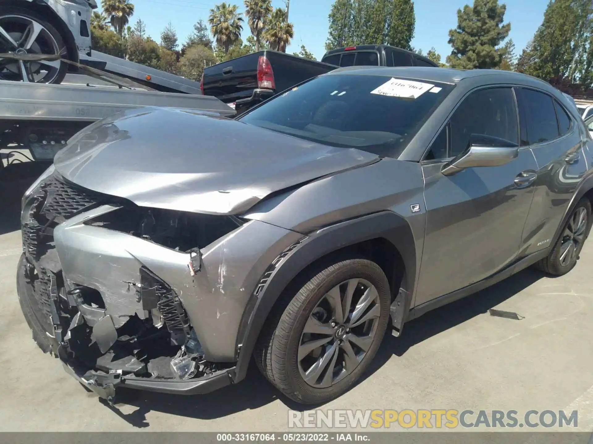 2 Фотография поврежденного автомобиля JTHR9JBH0L2020908 LEXUS UX 2020