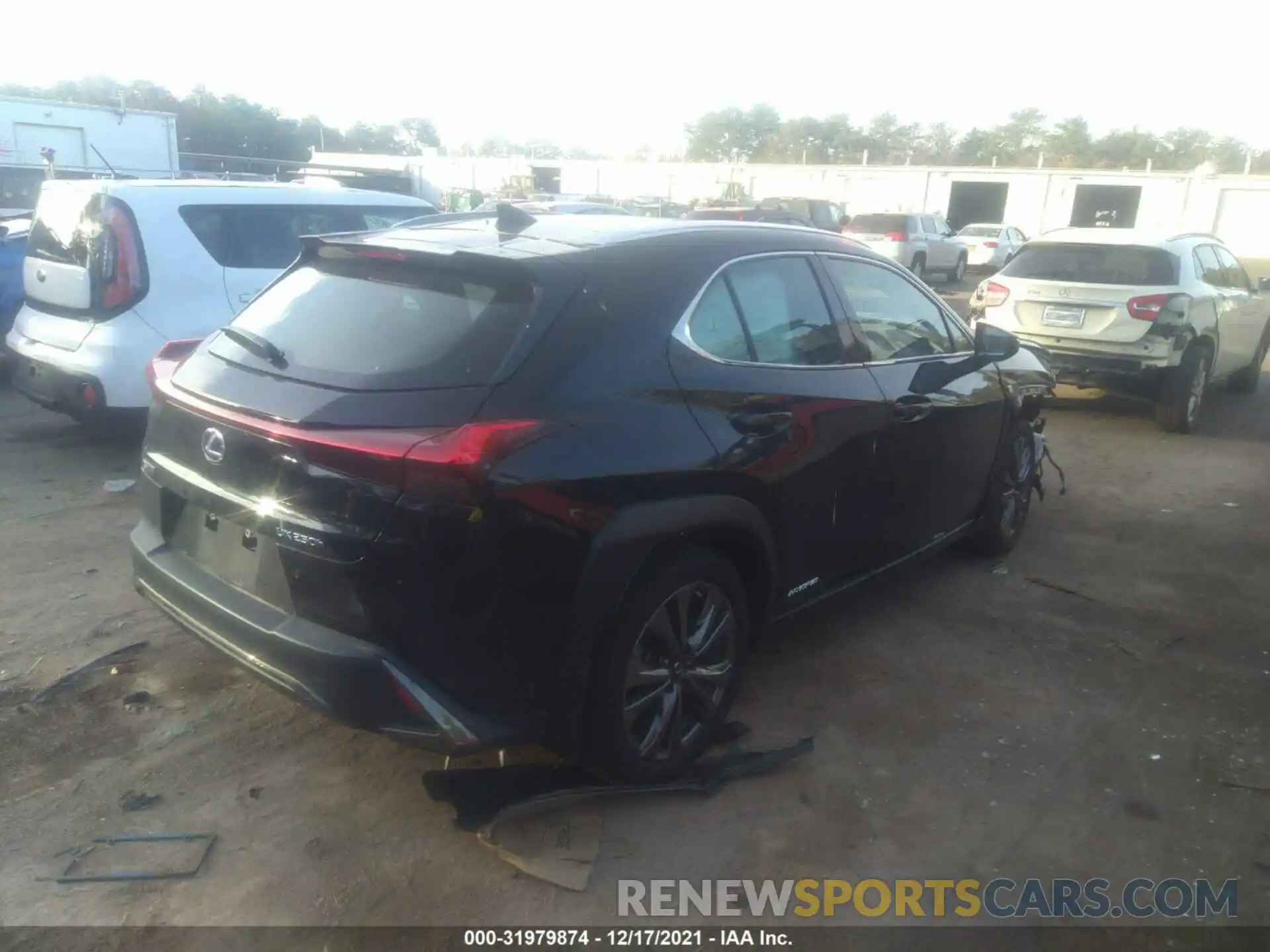 4 Фотография поврежденного автомобиля JTHR9JBH1L2029410 LEXUS UX 2020