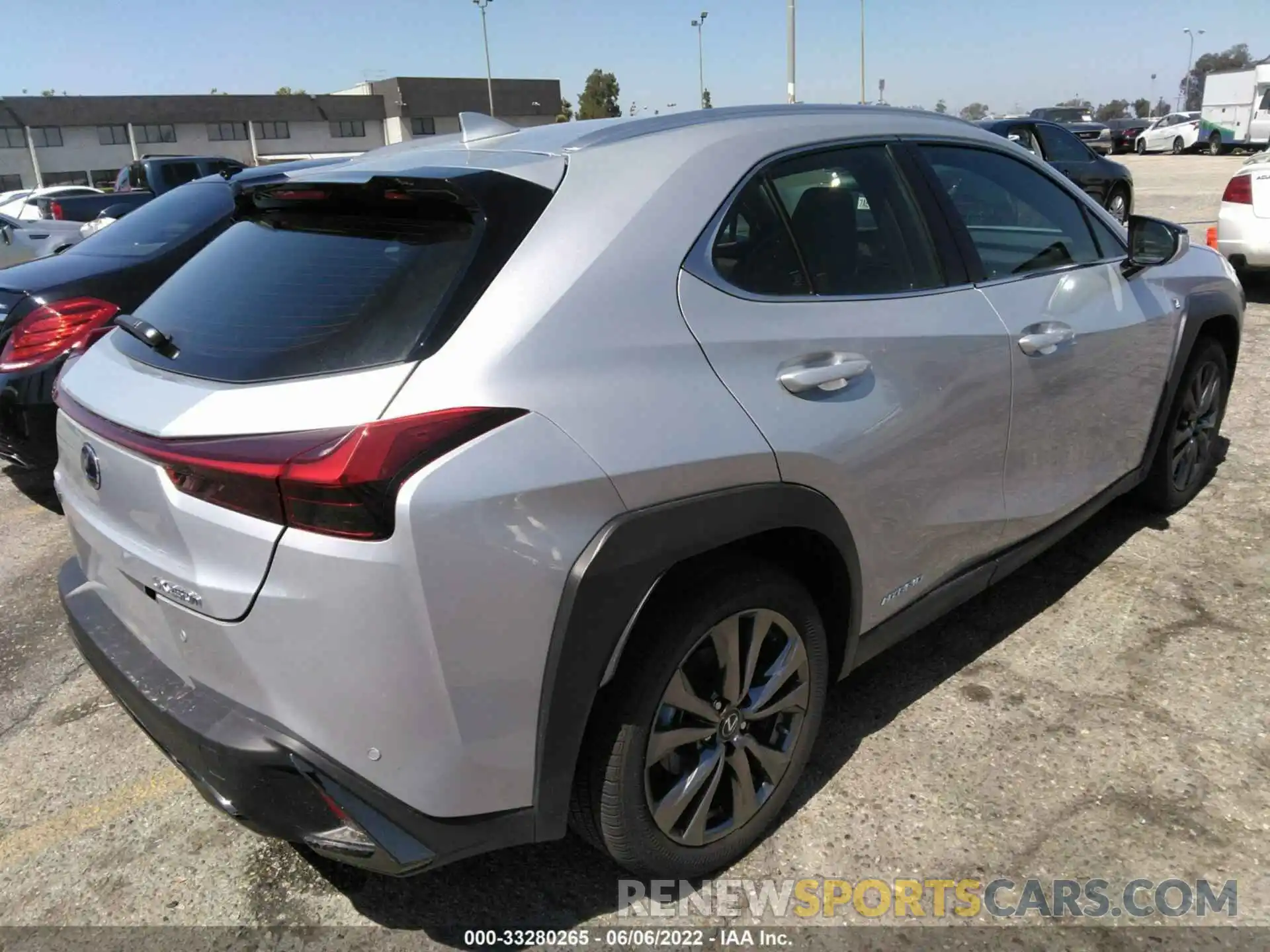 4 Фотография поврежденного автомобиля JTHR9JBH2L2026449 LEXUS UX 2020