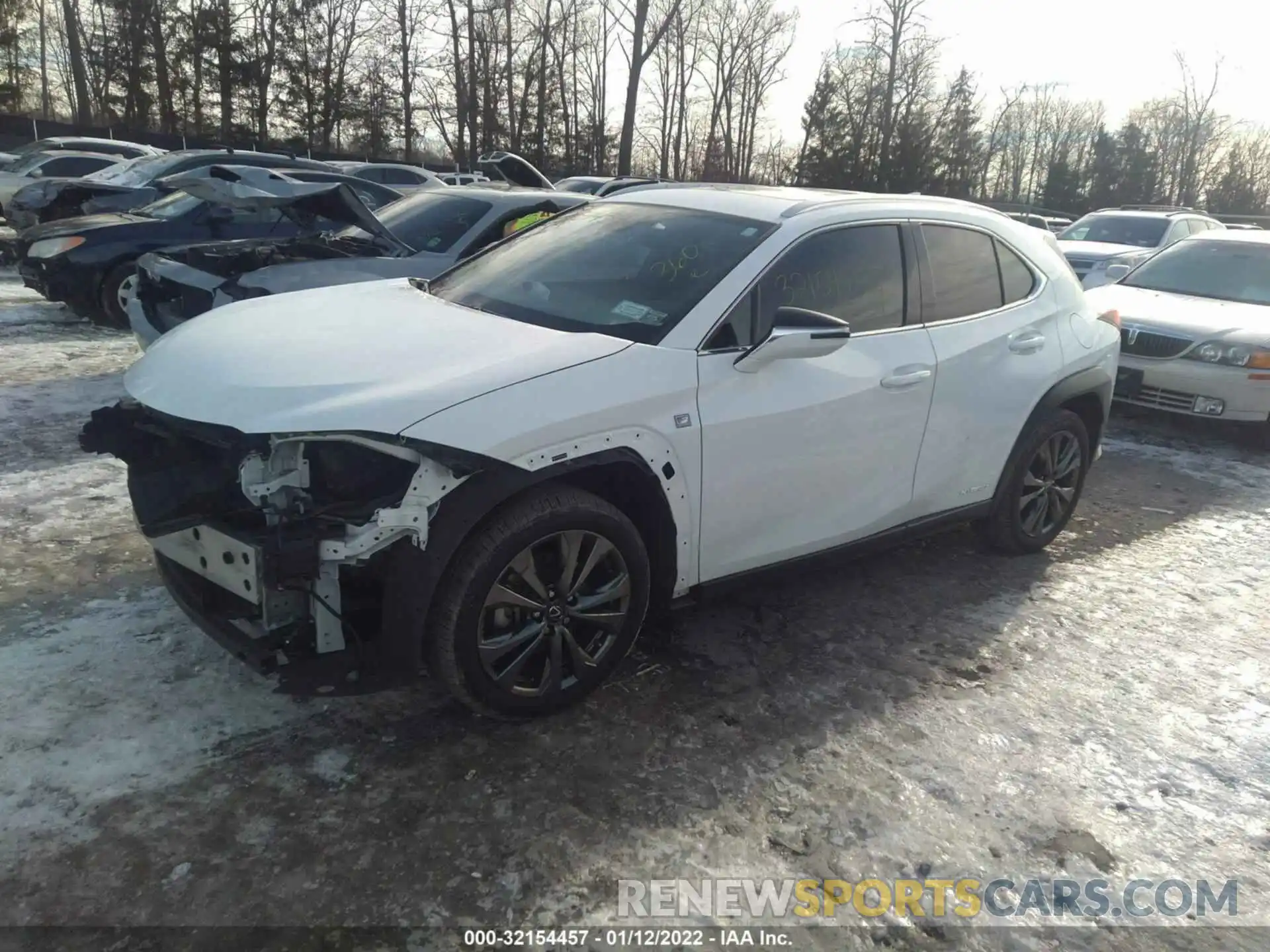 2 Фотография поврежденного автомобиля JTHR9JBH2L2027293 LEXUS UX 2020