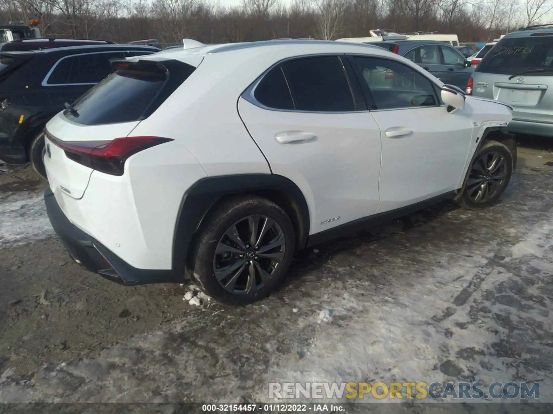 4 Фотография поврежденного автомобиля JTHR9JBH2L2027293 LEXUS UX 2020