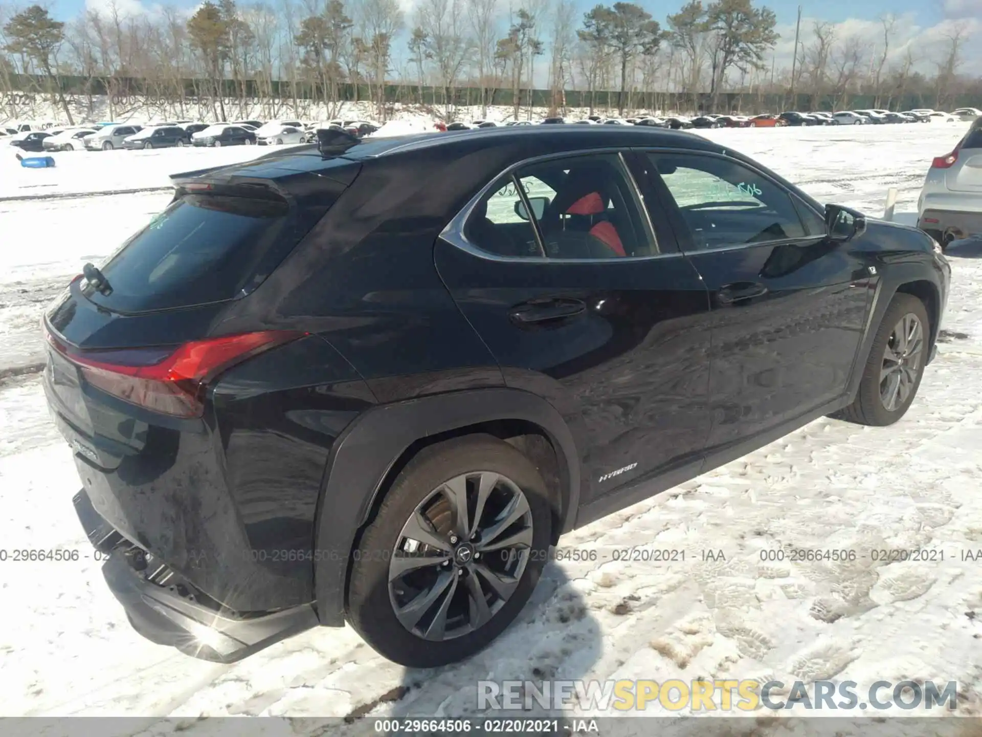 4 Фотография поврежденного автомобиля JTHR9JBH5L2025568 LEXUS UX 2020