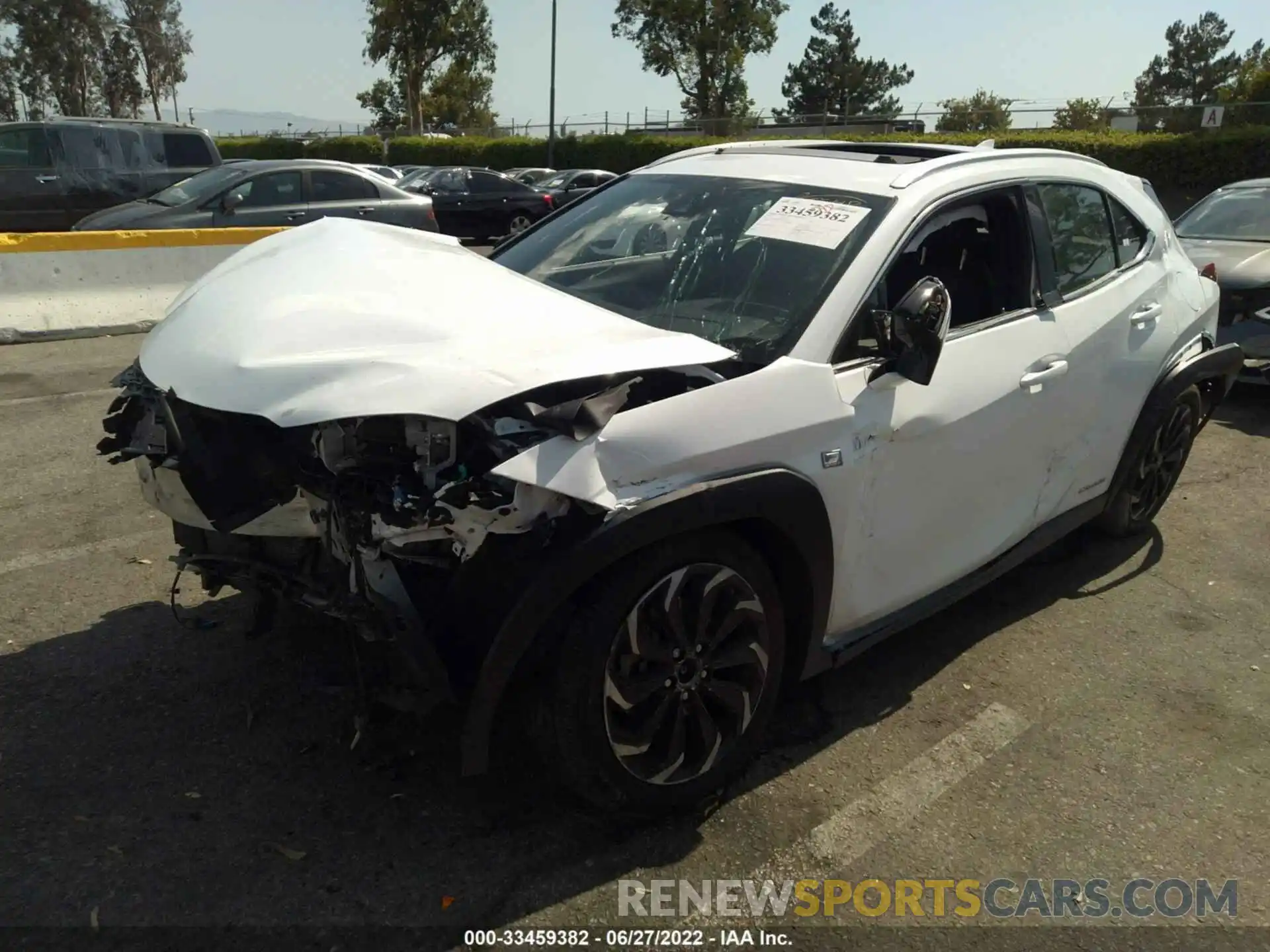 2 Photograph of a damaged car JTHR9JBH5L2028177 LEXUS UX 2020