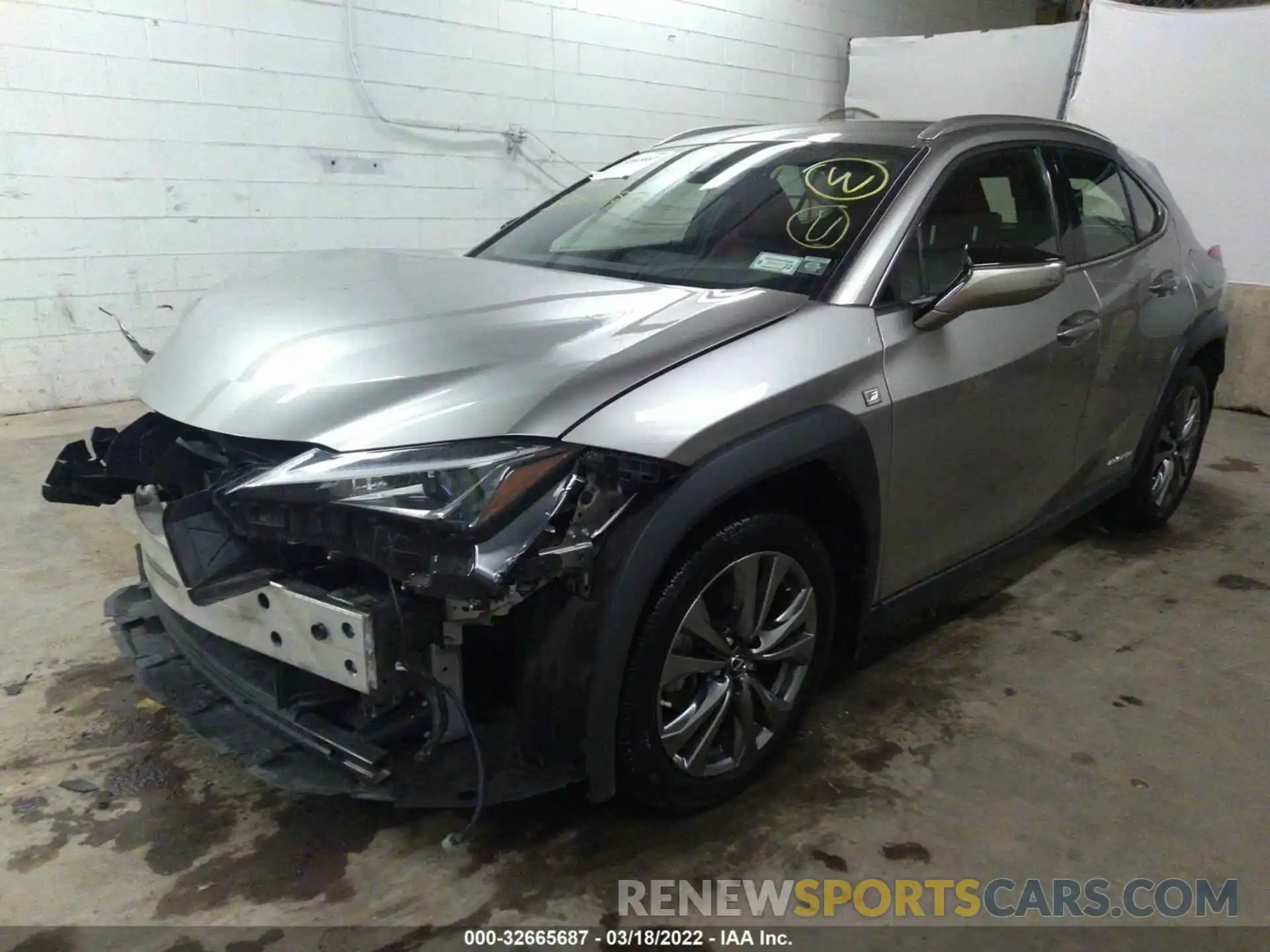 2 Photograph of a damaged car JTHR9JBH6L2030794 LEXUS UX 2020