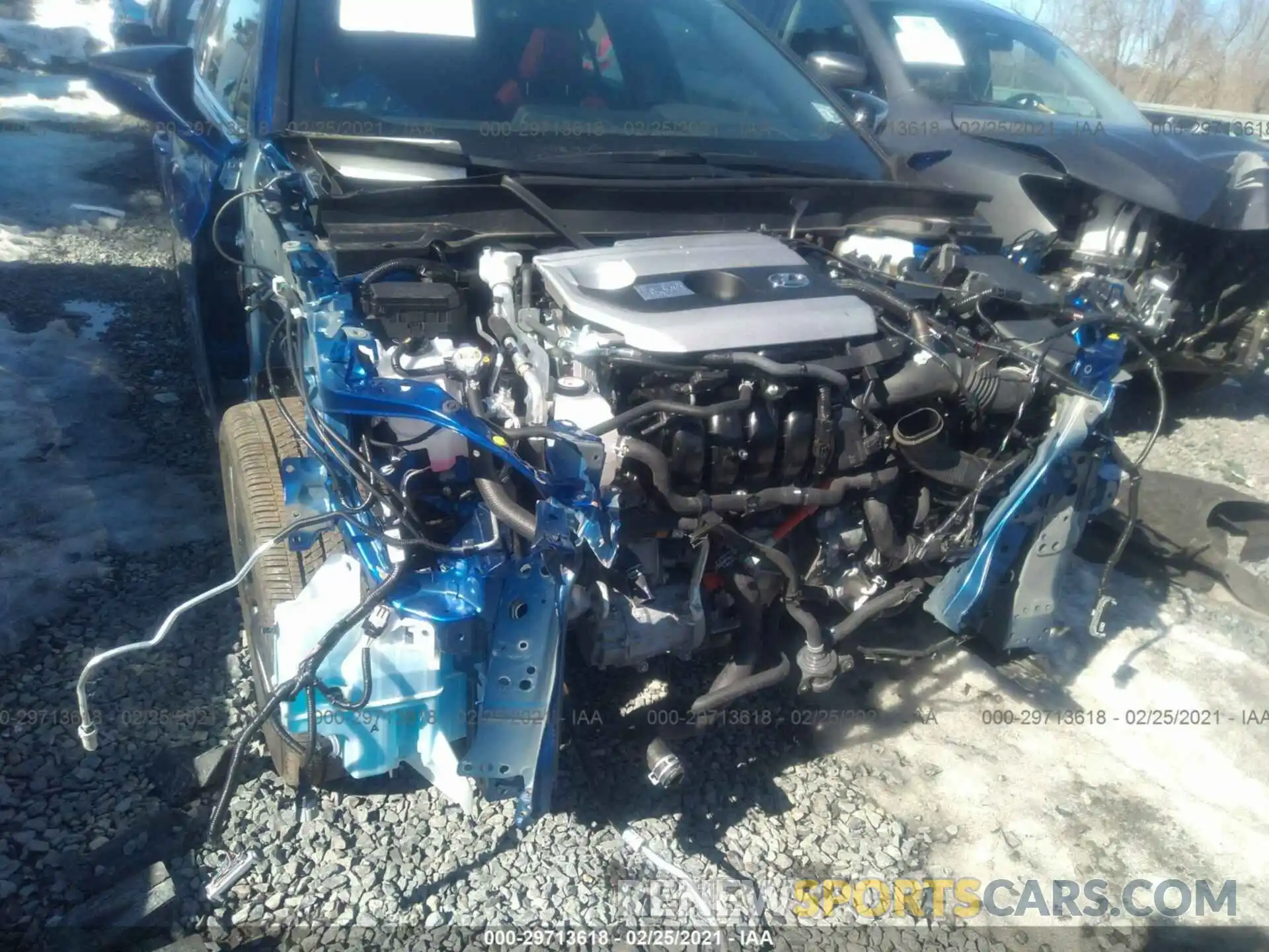 6 Фотография поврежденного автомобиля JTHR9JBH7L2024003 LEXUS UX 2020