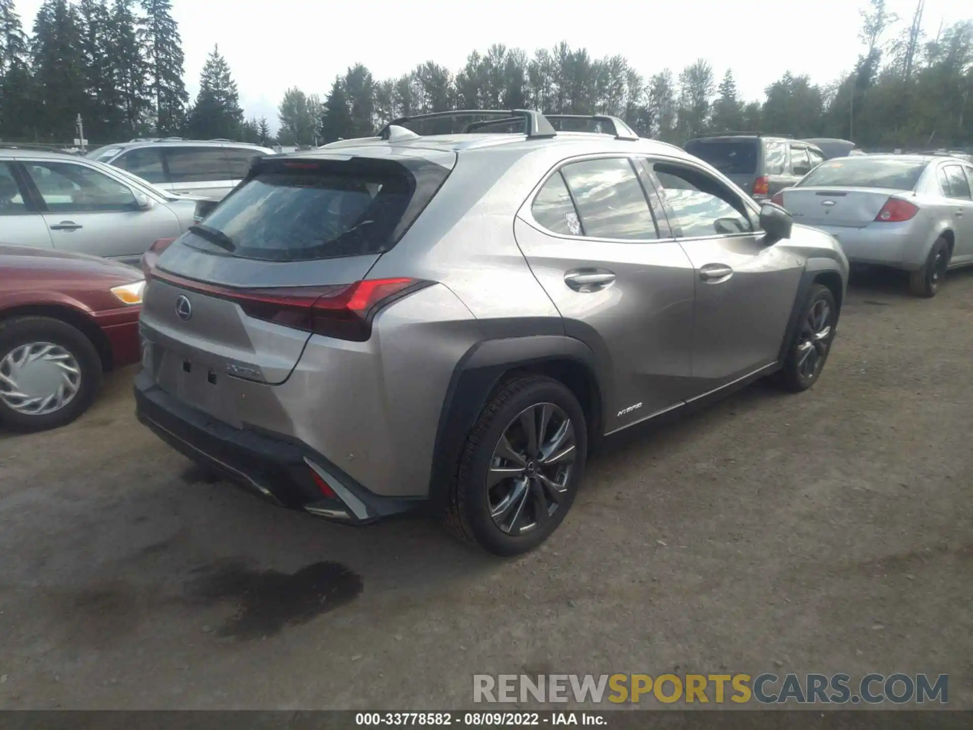 4 Photograph of a damaged car JTHR9JBH9L2032703 LEXUS UX 2020