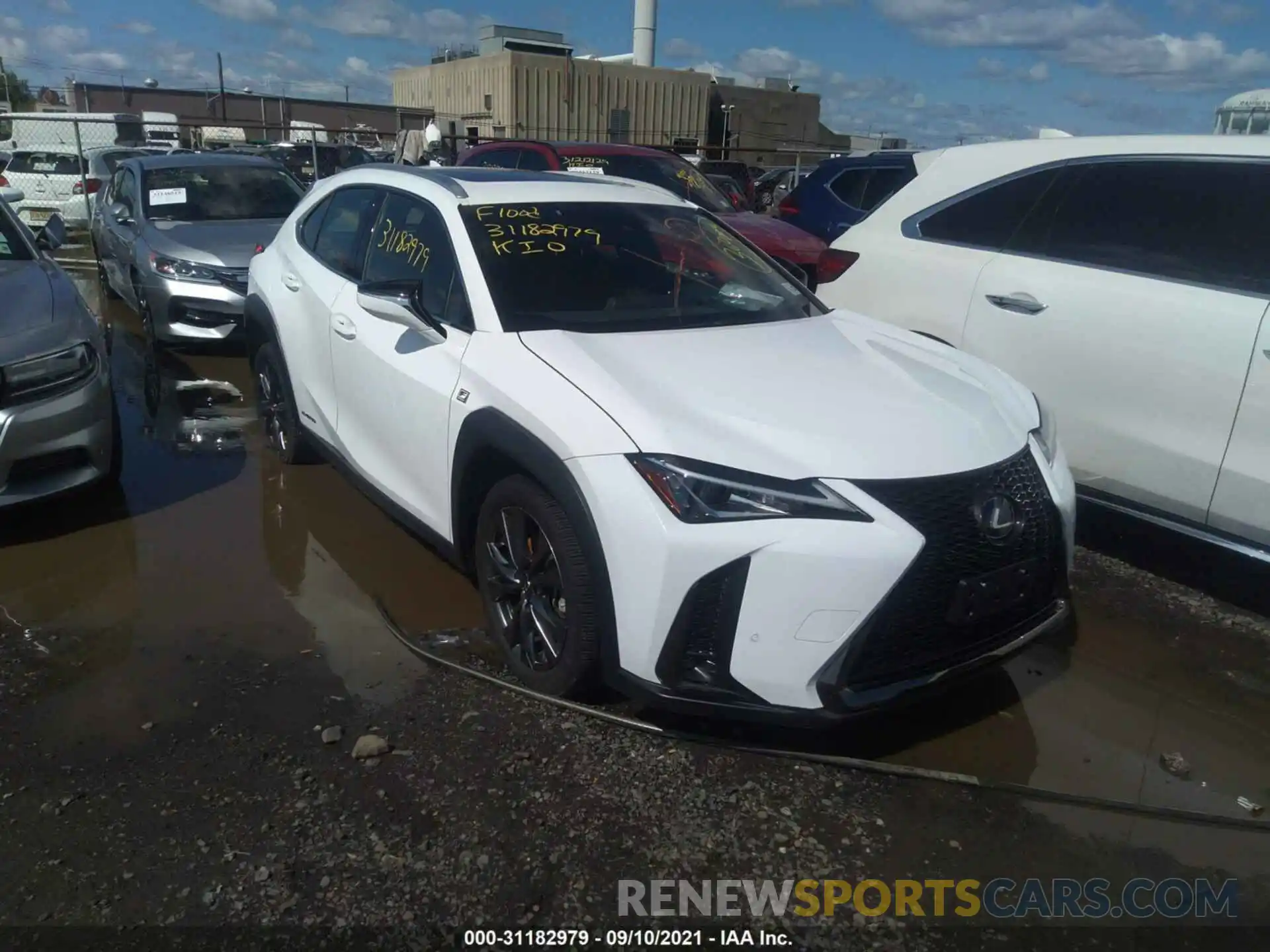 1 Photograph of a damaged car JTHR9JBHXL2028708 LEXUS UX 2020