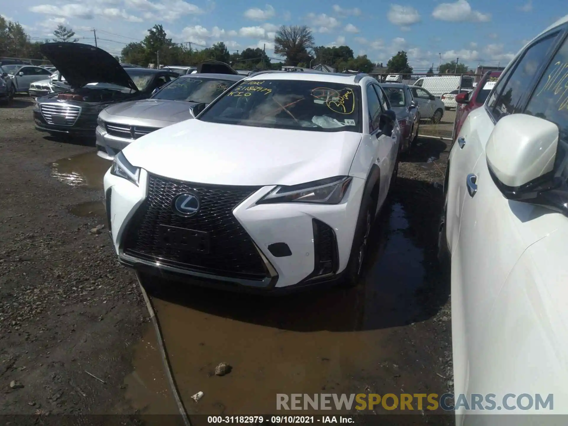 2 Photograph of a damaged car JTHR9JBHXL2028708 LEXUS UX 2020