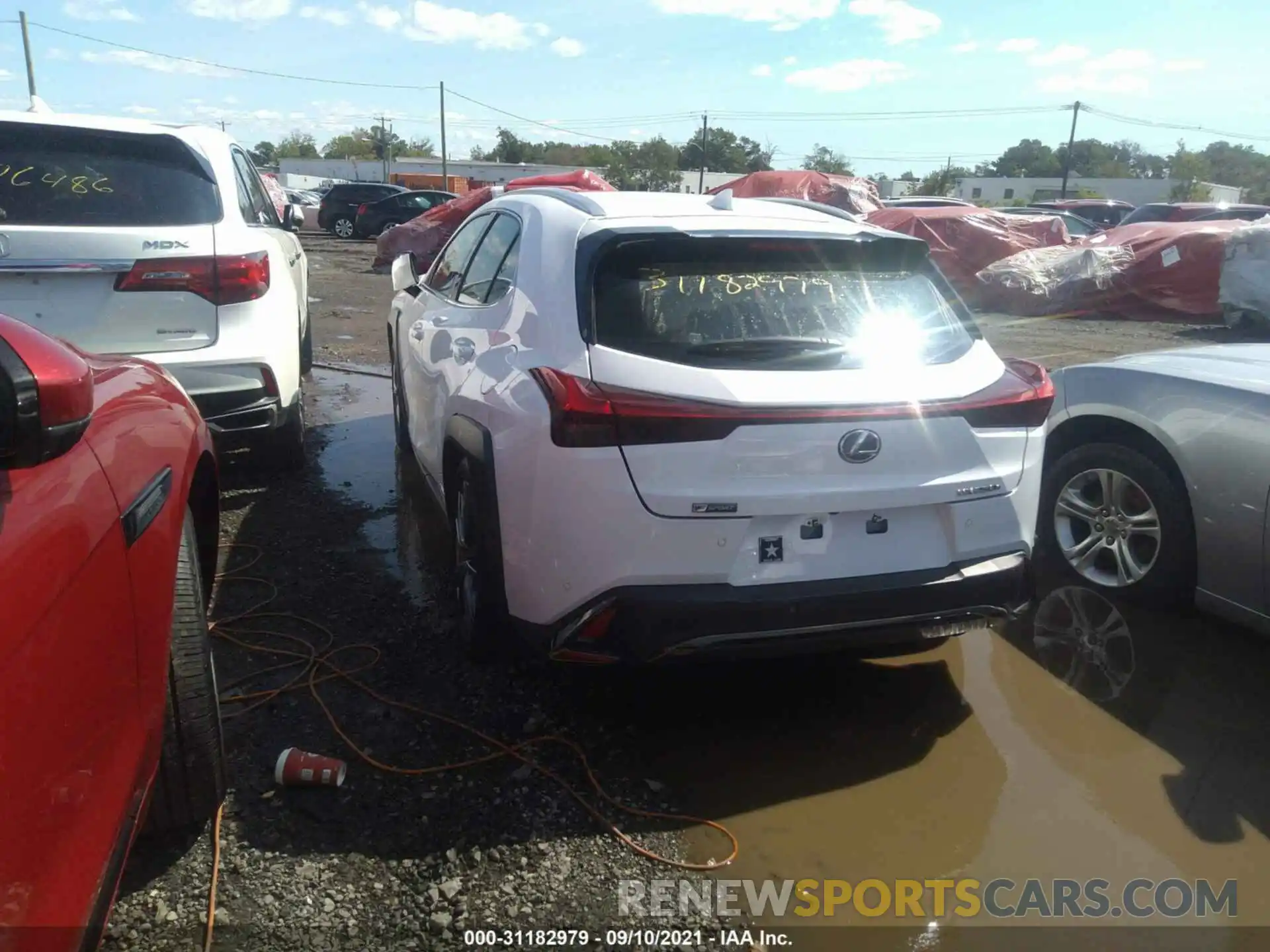 3 Photograph of a damaged car JTHR9JBHXL2028708 LEXUS UX 2020