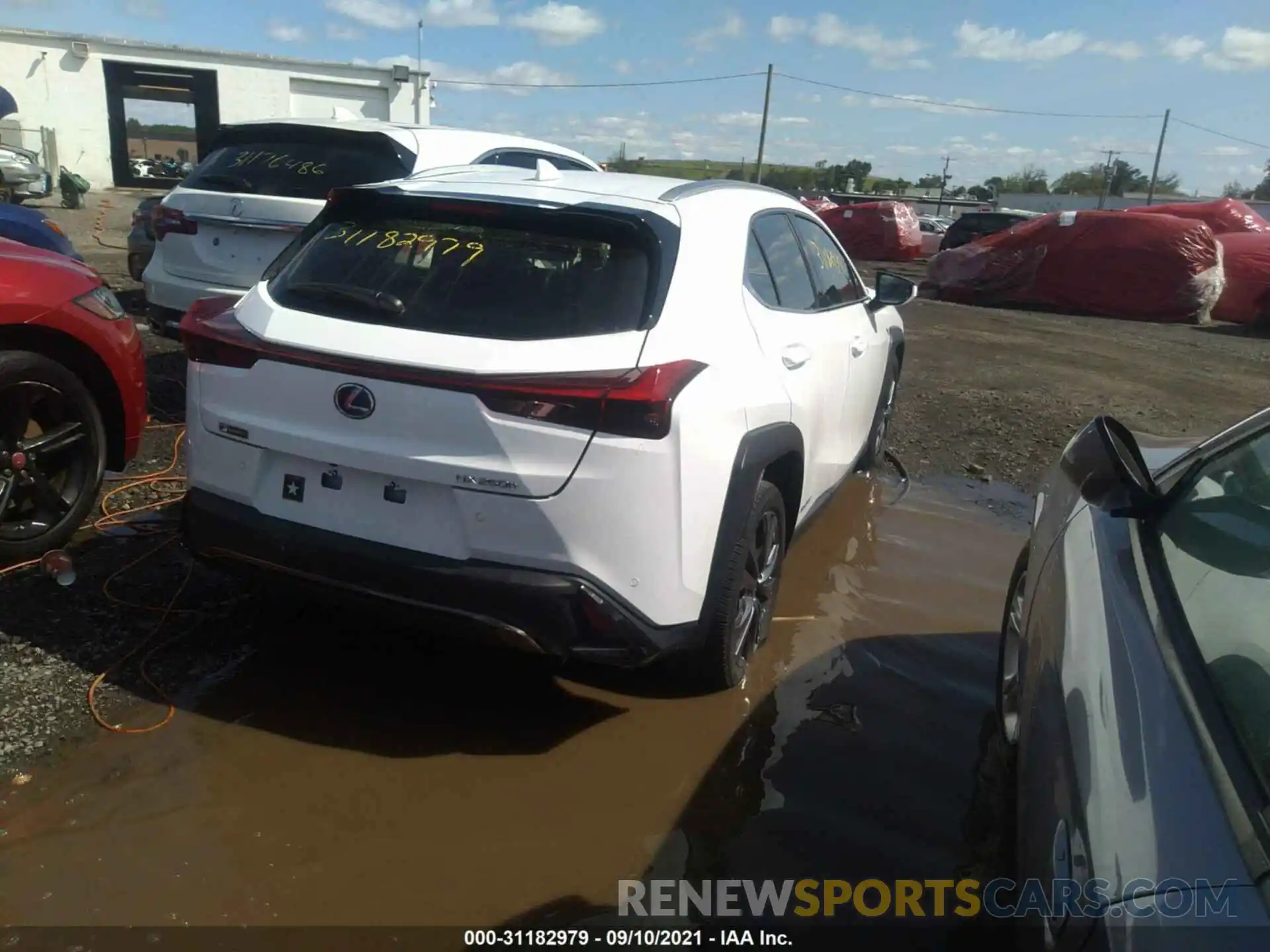 4 Photograph of a damaged car JTHR9JBHXL2028708 LEXUS UX 2020