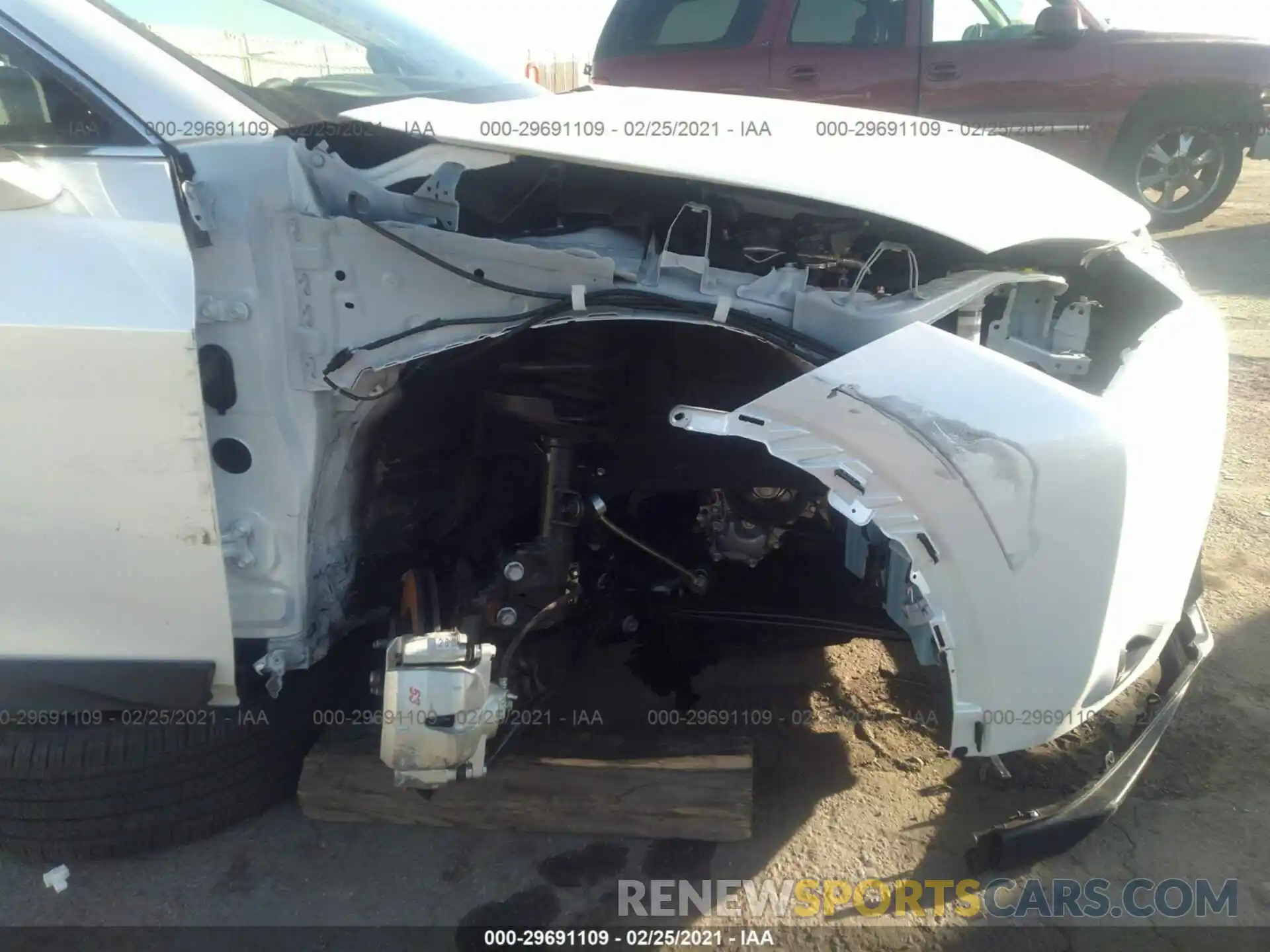 6 Photograph of a damaged car JTHX3JBH0L2031576 LEXUS UX 2020