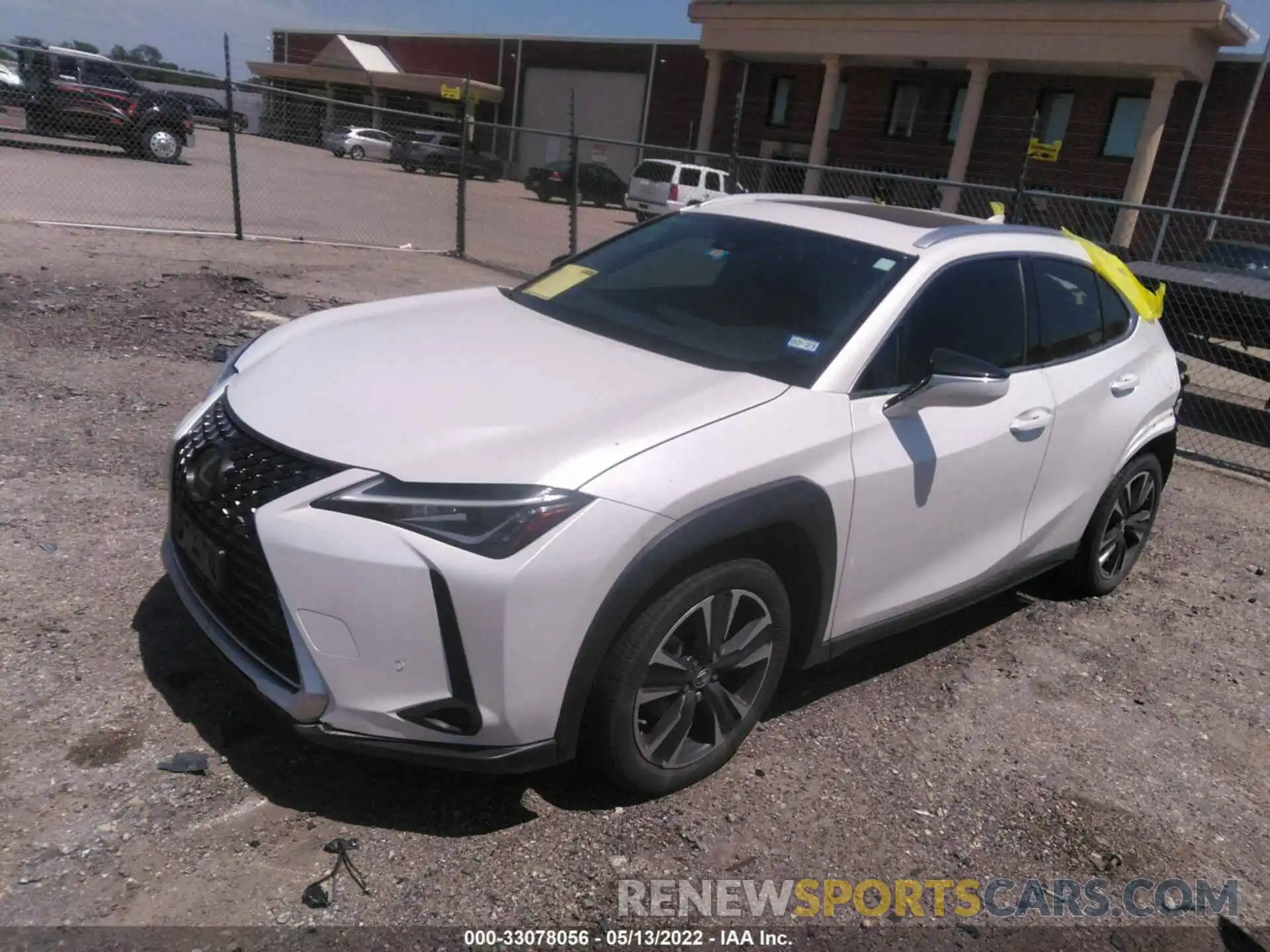 2 Photograph of a damaged car JTHX3JBH1L2022174 LEXUS UX 2020