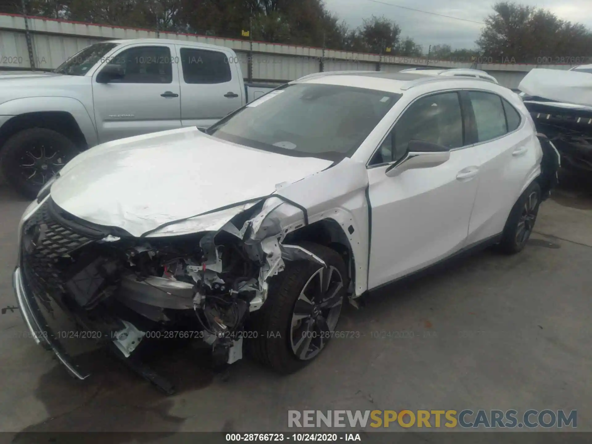 2 Photograph of a damaged car JTHX3JBH3L2025027 LEXUS UX 2020