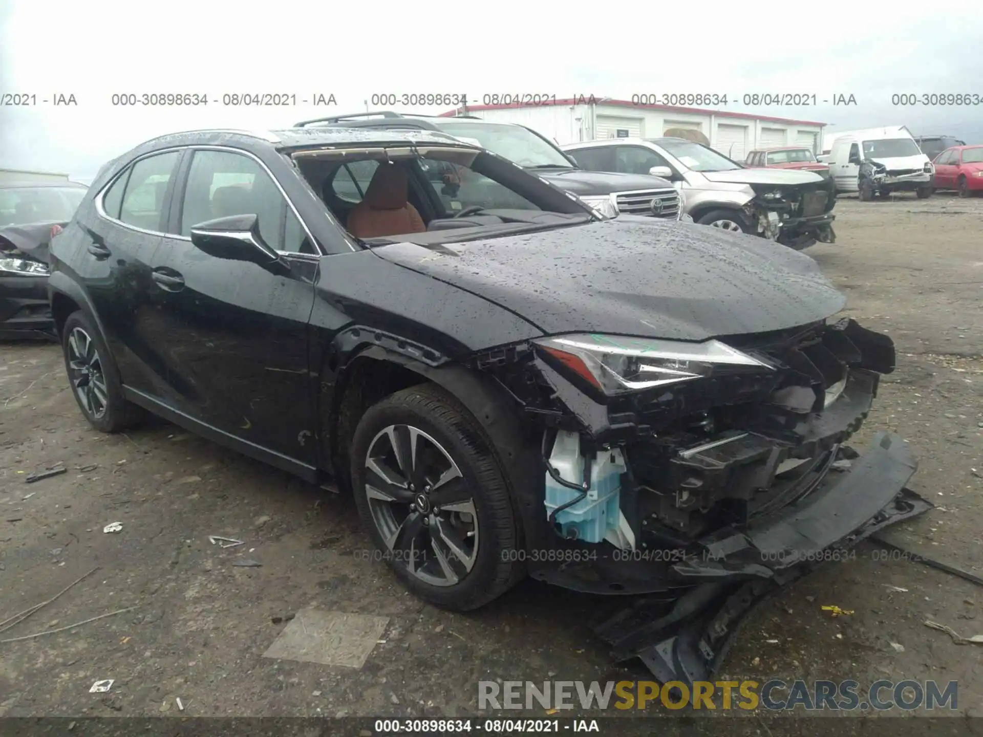 1 Photograph of a damaged car JTHX3JBH5L2022100 LEXUS UX 2020