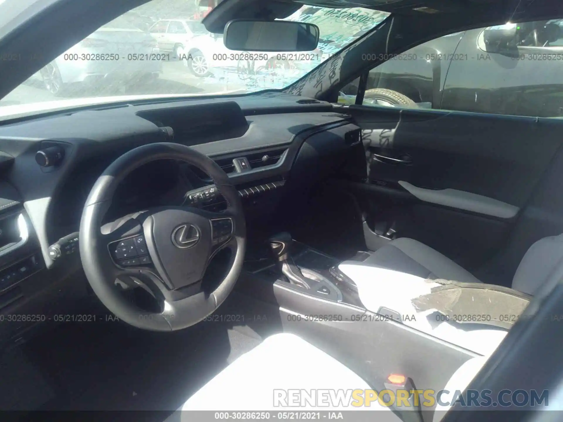 6 Photograph of a damaged car JTHX3JBHXL2025543 LEXUS UX 2020