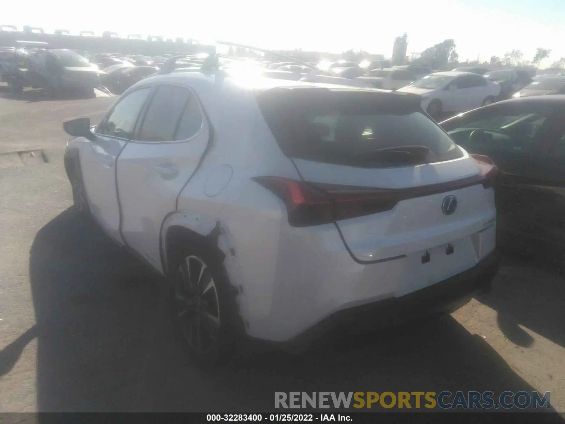 3 Photograph of a damaged car JTHX9JBH2L2036244 LEXUS UX 2020