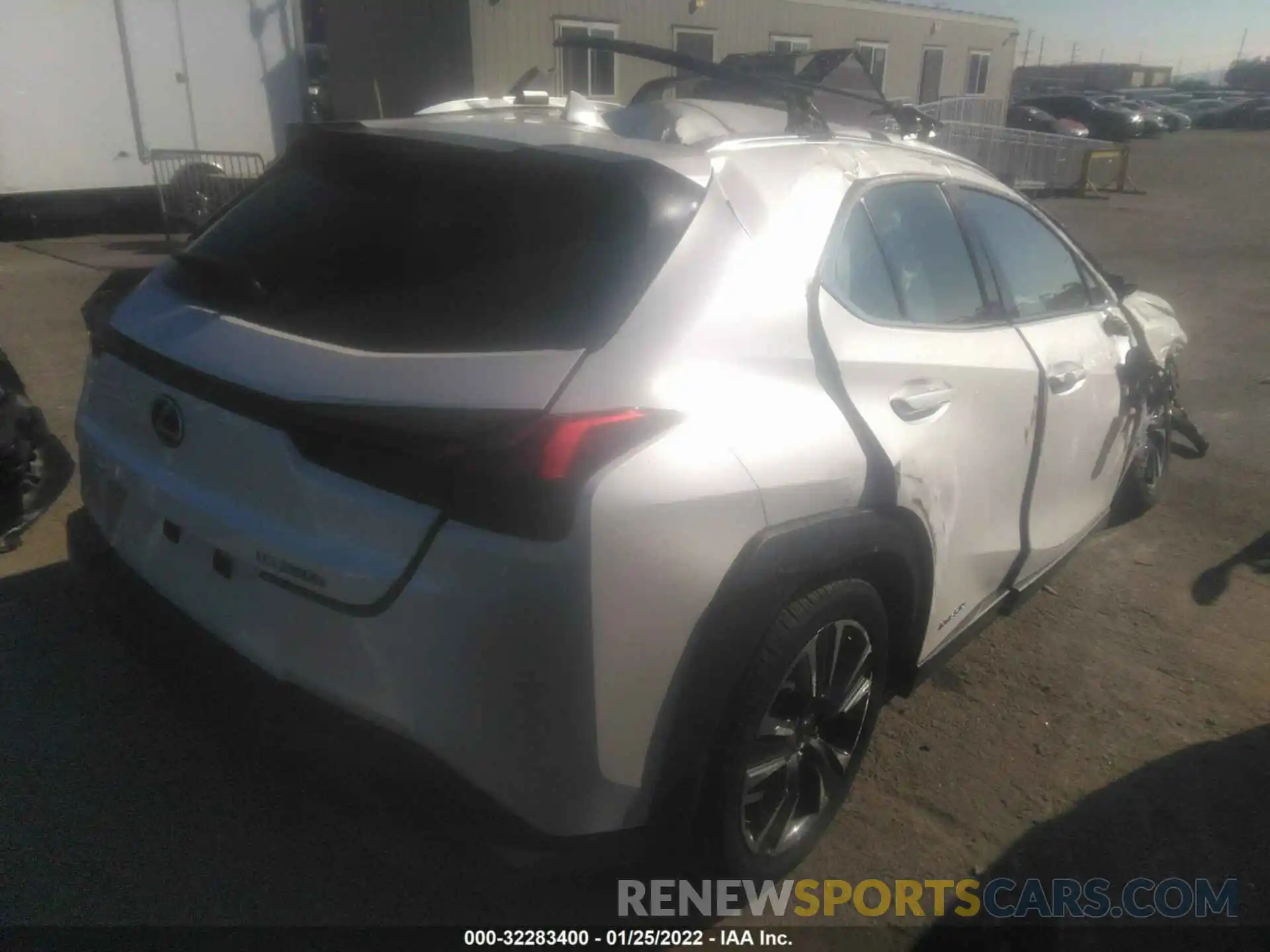 4 Фотография поврежденного автомобиля JTHX9JBH2L2036244 LEXUS UX 2020