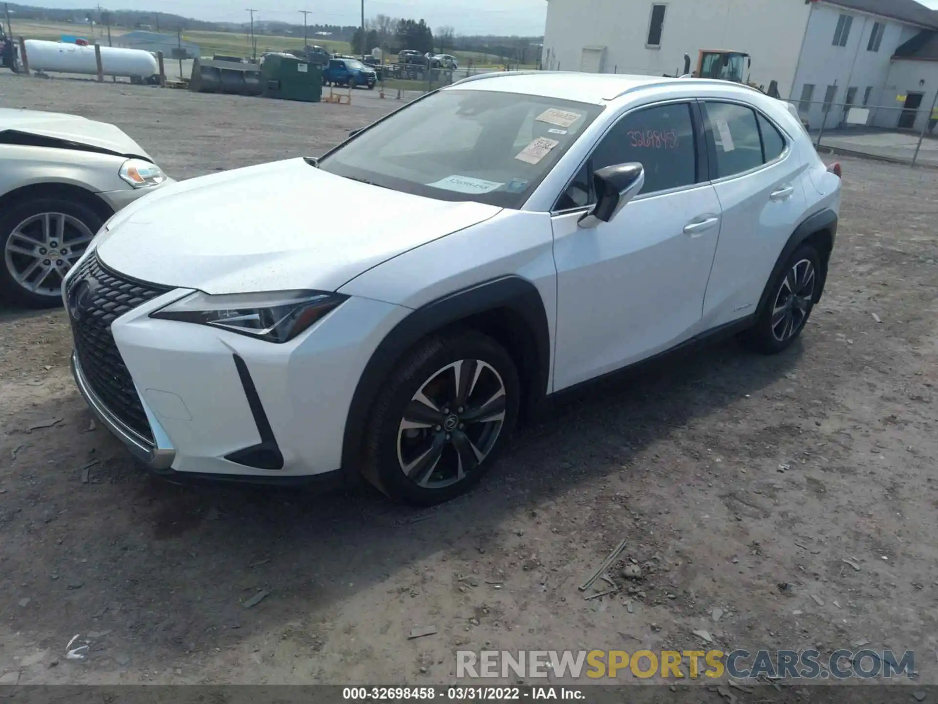 2 Фотография поврежденного автомобиля JTHX9JBH2L2036292 LEXUS UX 2020