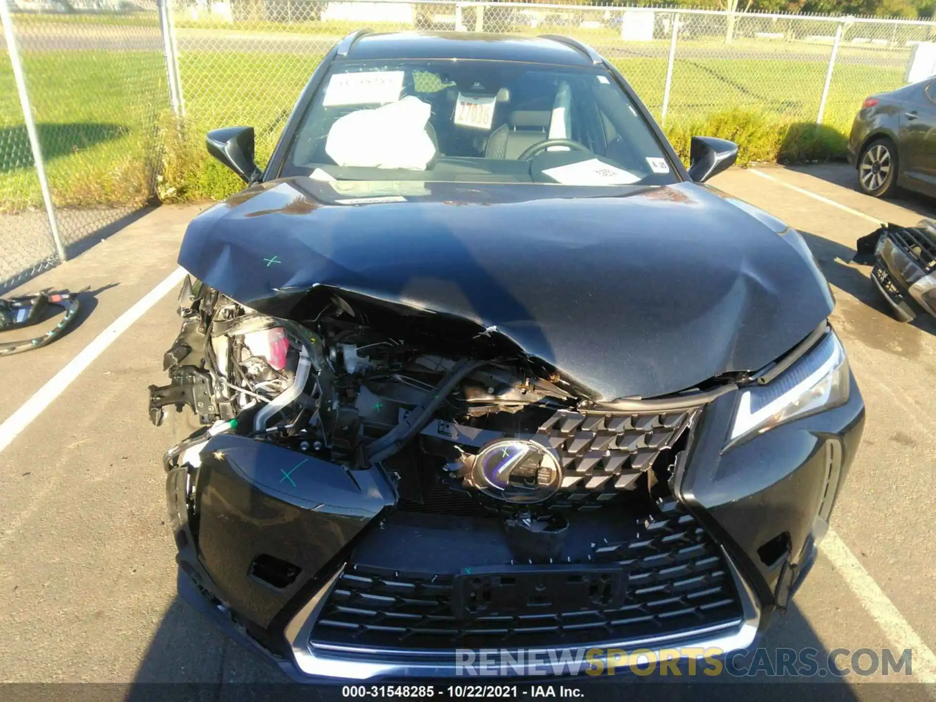 6 Photograph of a damaged car JTHX9JBH6L2033749 LEXUS UX 2020