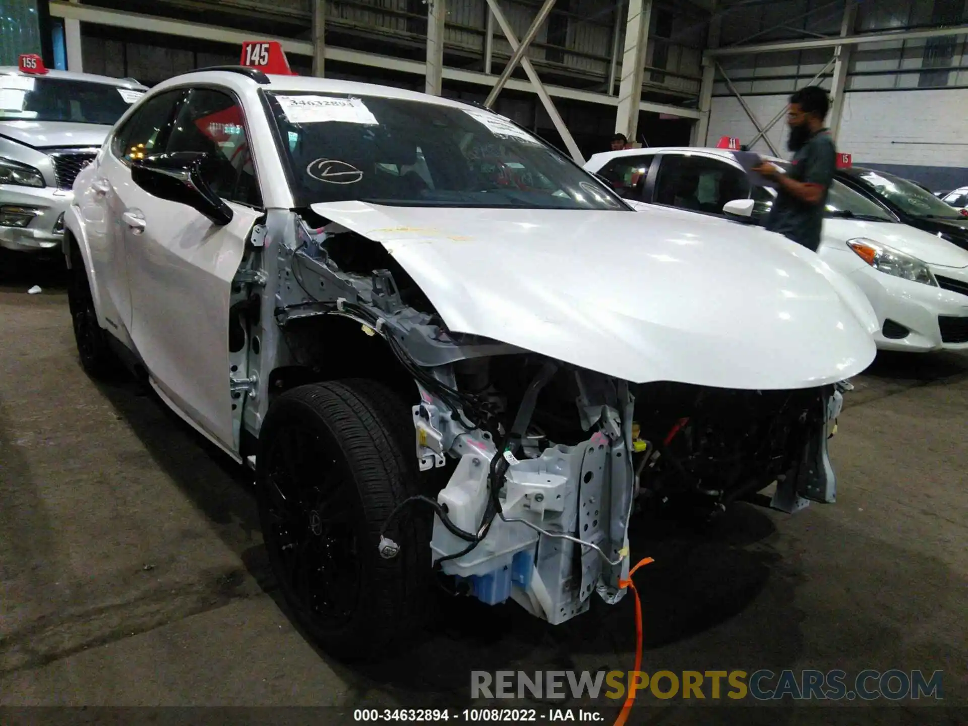 1 Photograph of a damaged car 00HP9JBH0M2048913 LEXUS UX 2021