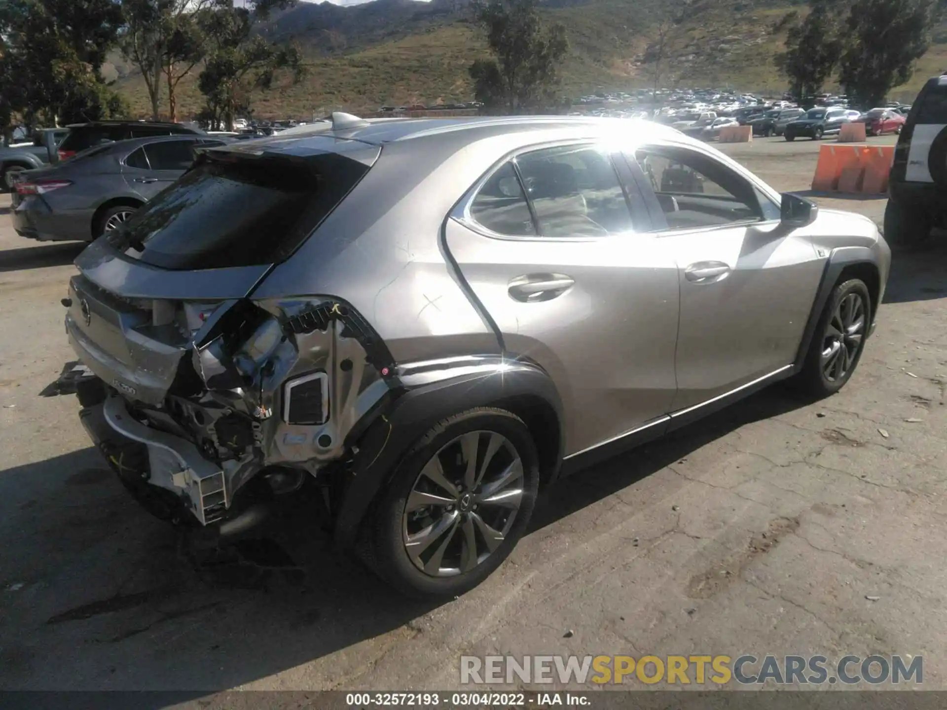 4 Photograph of a damaged car JTHE3JBH3M2033492 LEXUS UX 2021