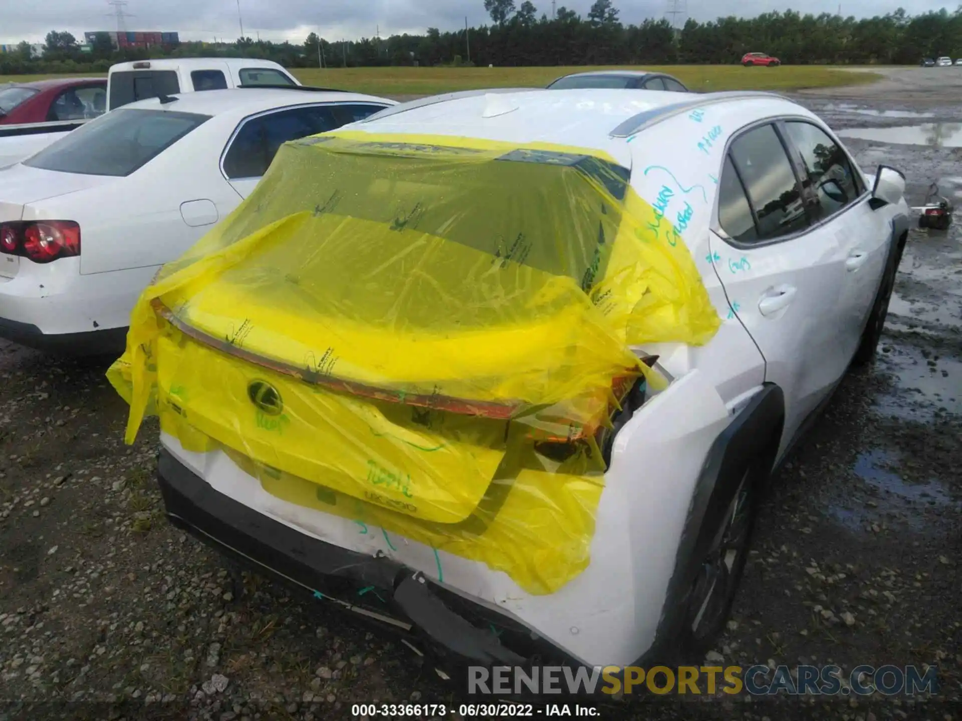 6 Photograph of a damaged car JTHE3JBH8M2040020 LEXUS UX 2021