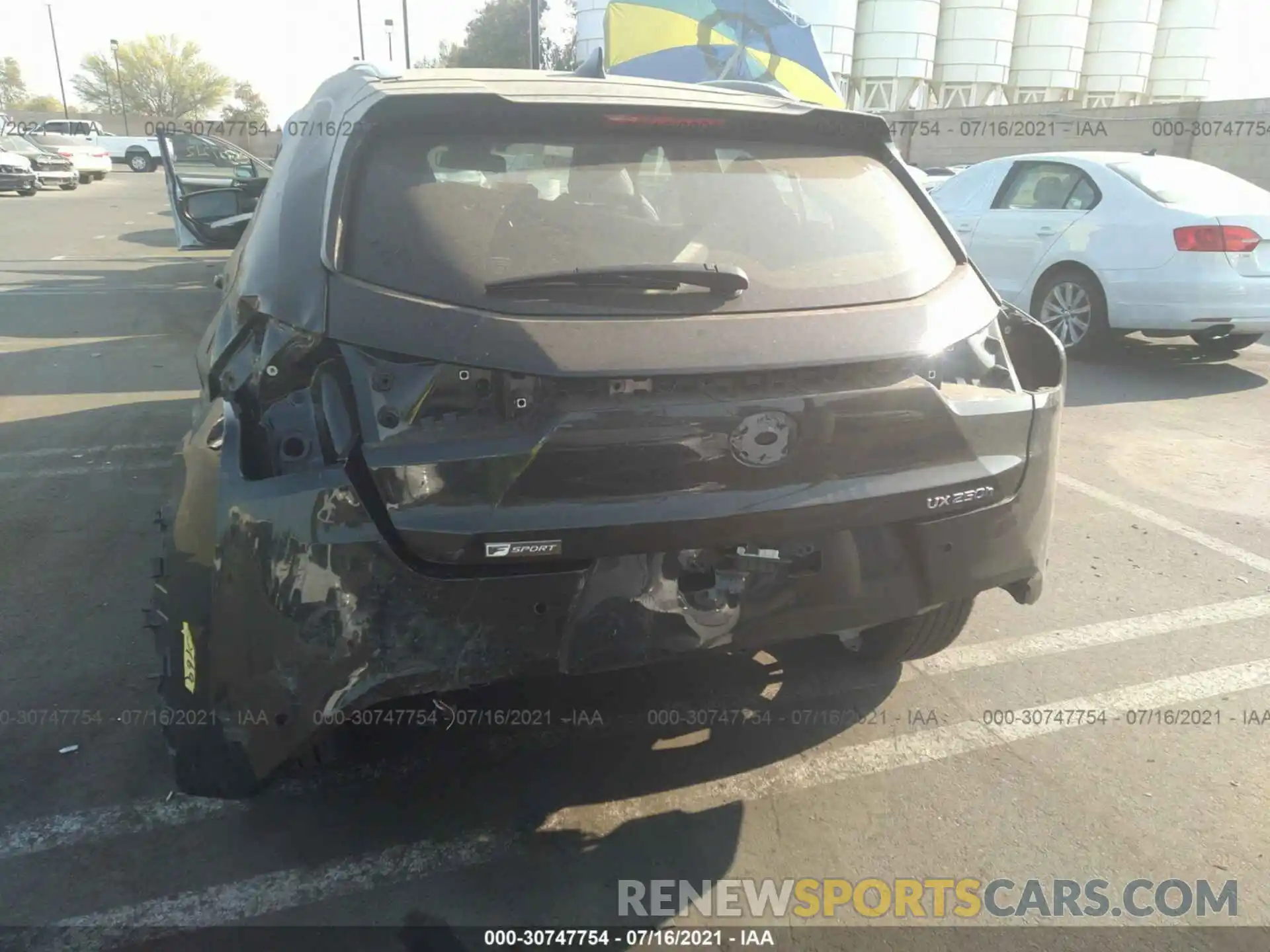 6 Photograph of a damaged car JTHE9JBH1M2044649 LEXUS UX 2021