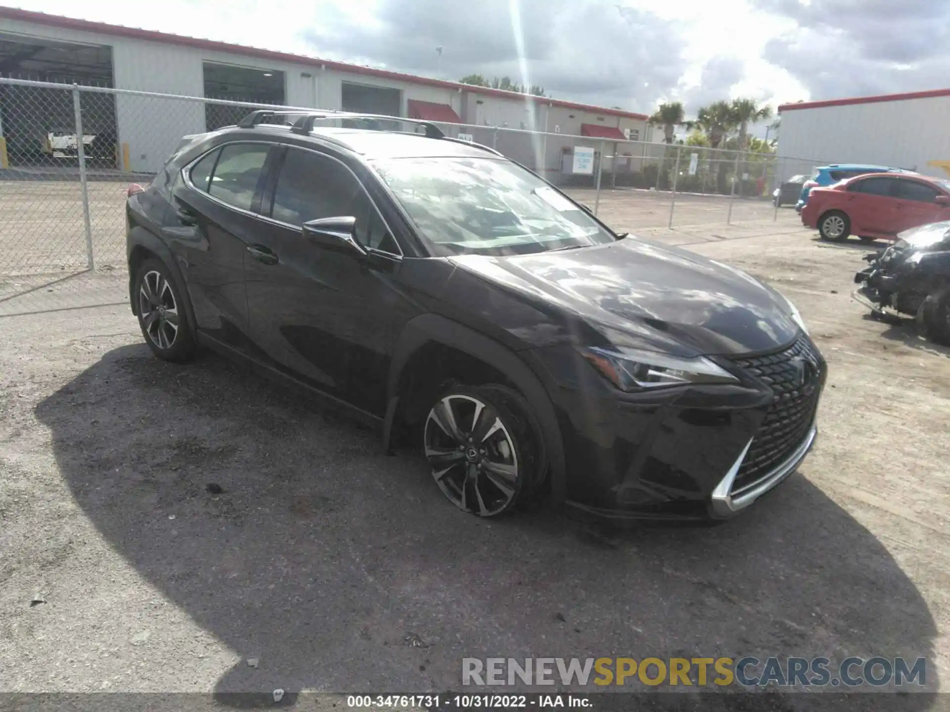 1 Photograph of a damaged car JTHP3JBH2M2035517 LEXUS UX 2021