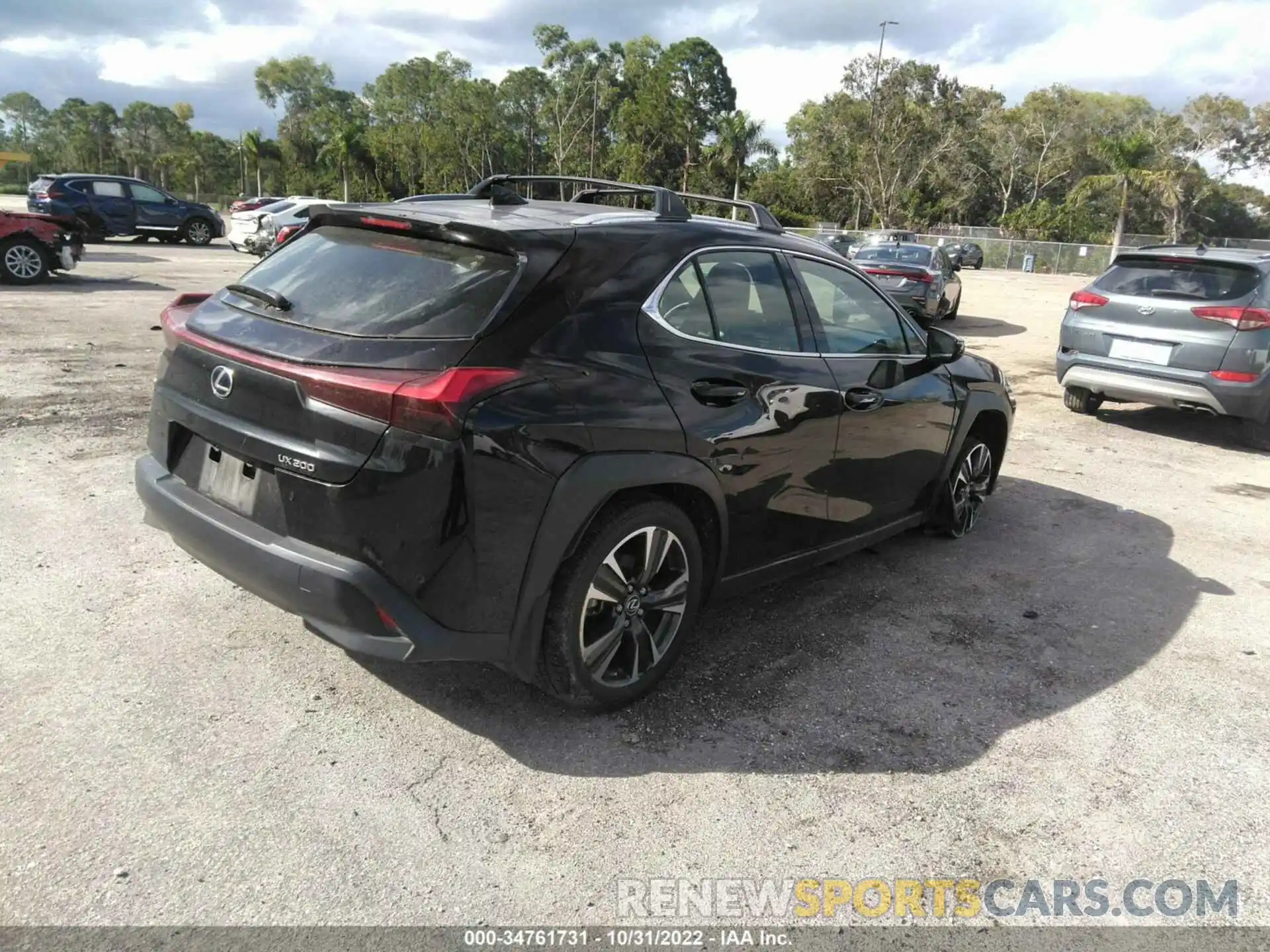 4 Photograph of a damaged car JTHP3JBH2M2035517 LEXUS UX 2021