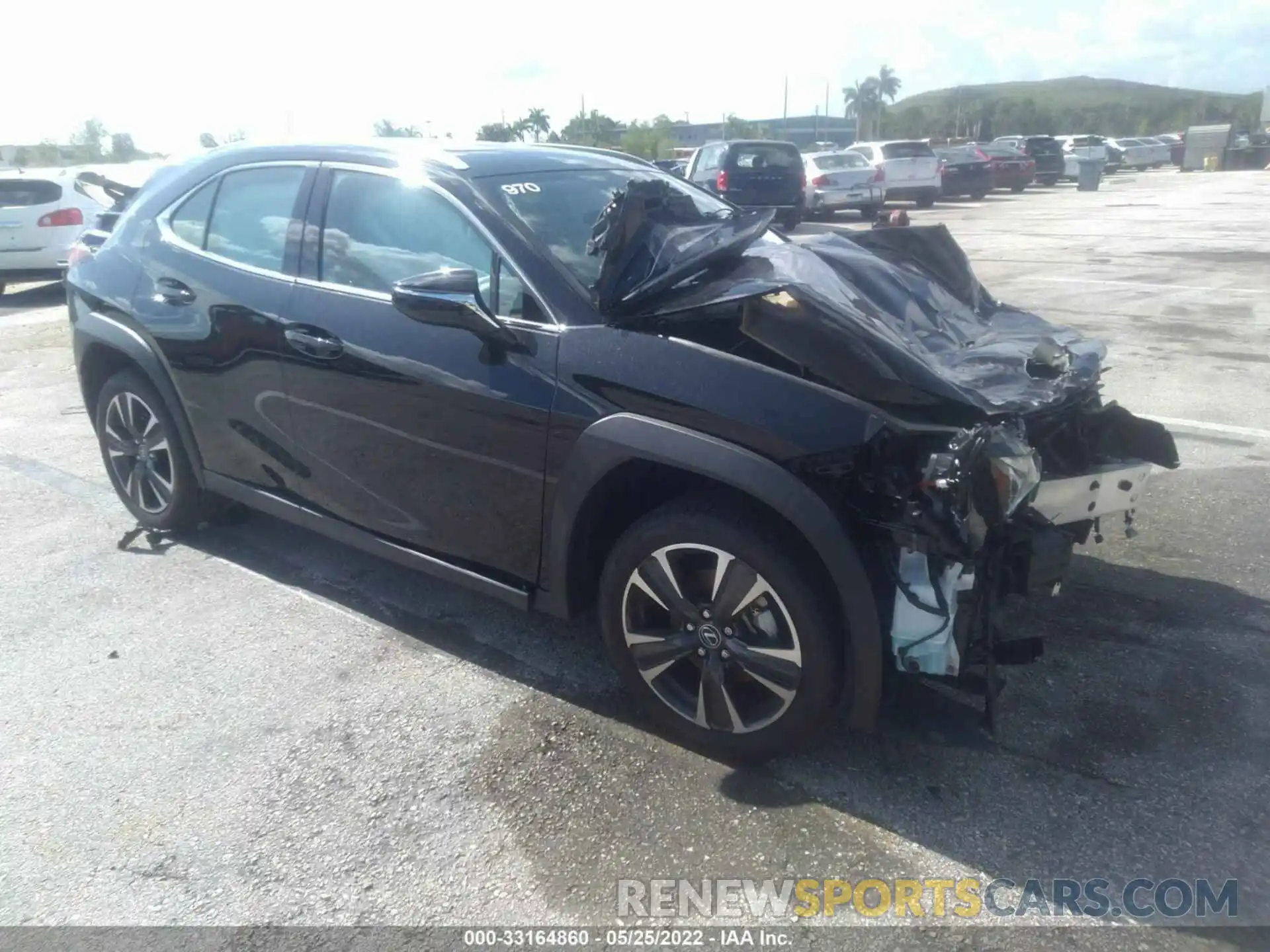 1 Photograph of a damaged car JTHP3JBH5M2043014 LEXUS UX 2021