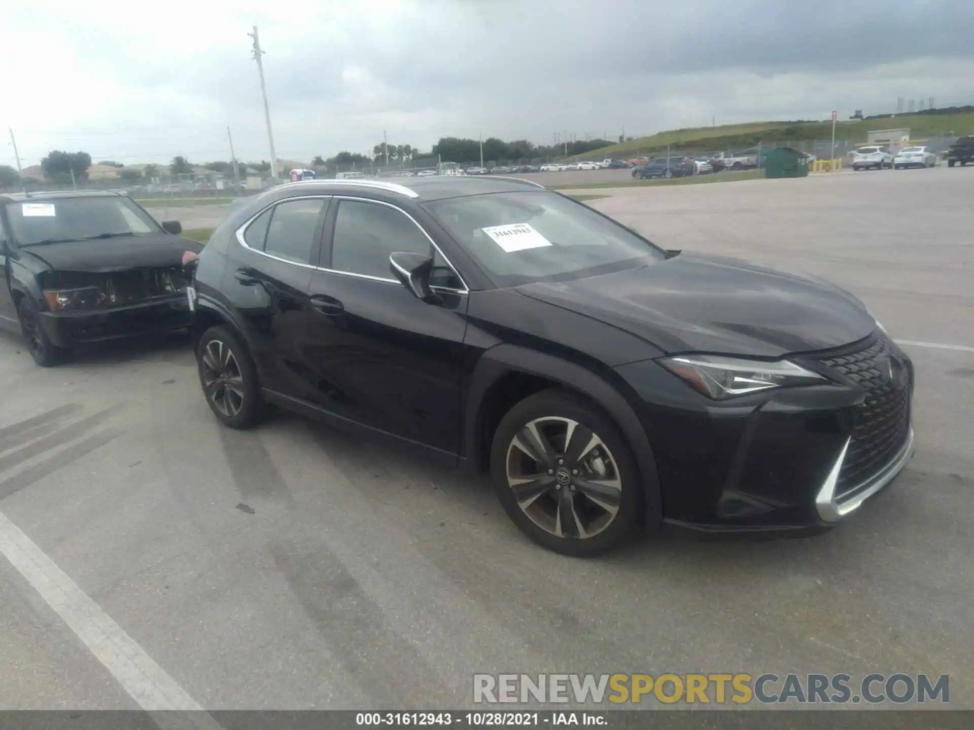 1 Фотография поврежденного автомобиля JTHP3JBH6M2036931 LEXUS UX 2021